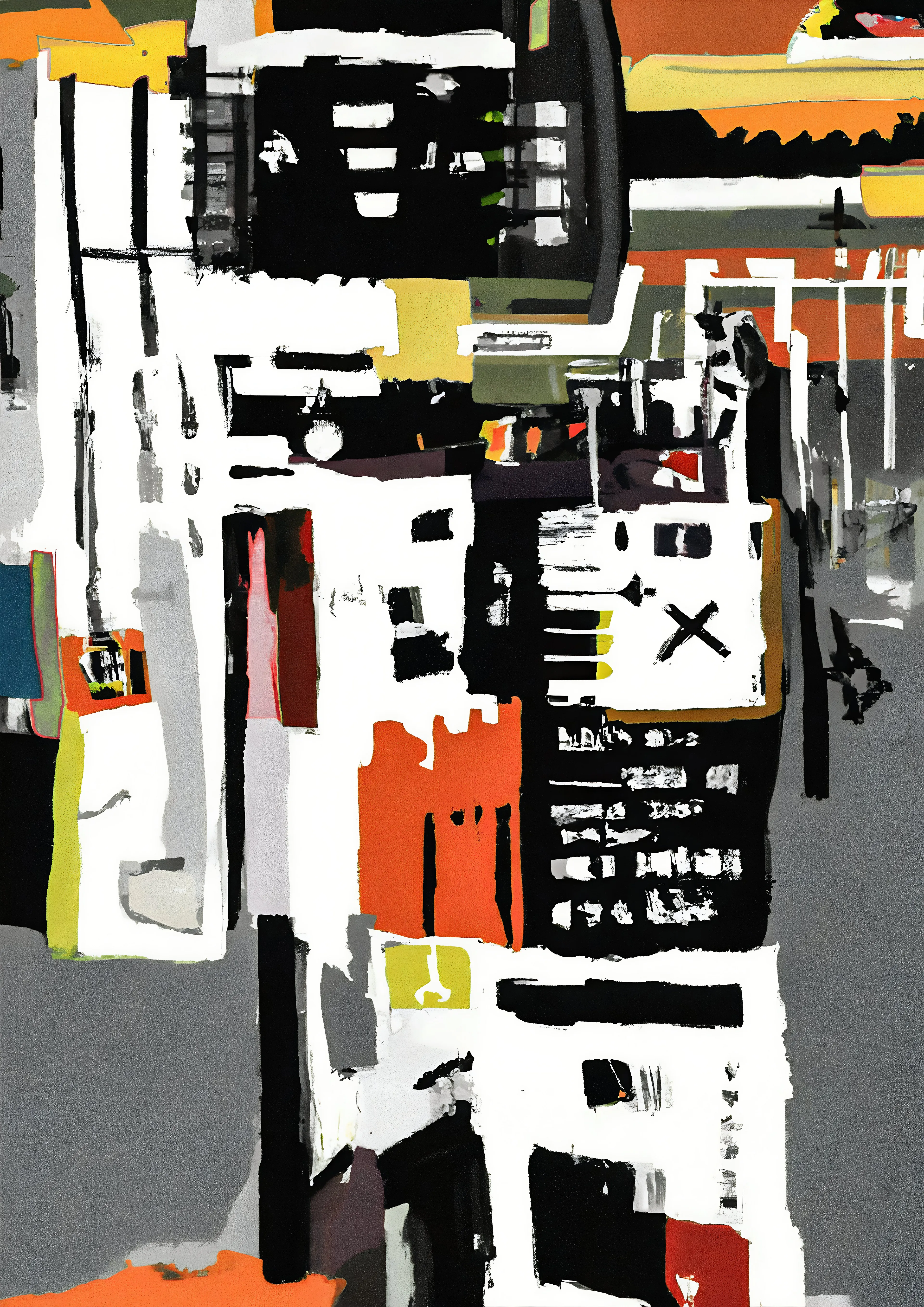 Effect  
24763x35000px / 300dpi / JPEG 

Effect is an output created using the Consensus algorithm, combining both using classical generative algorithms along with generative machine learning models. I go into depth on the use of the algorithm in an article on this link: https://artms.xyz/work/consensus