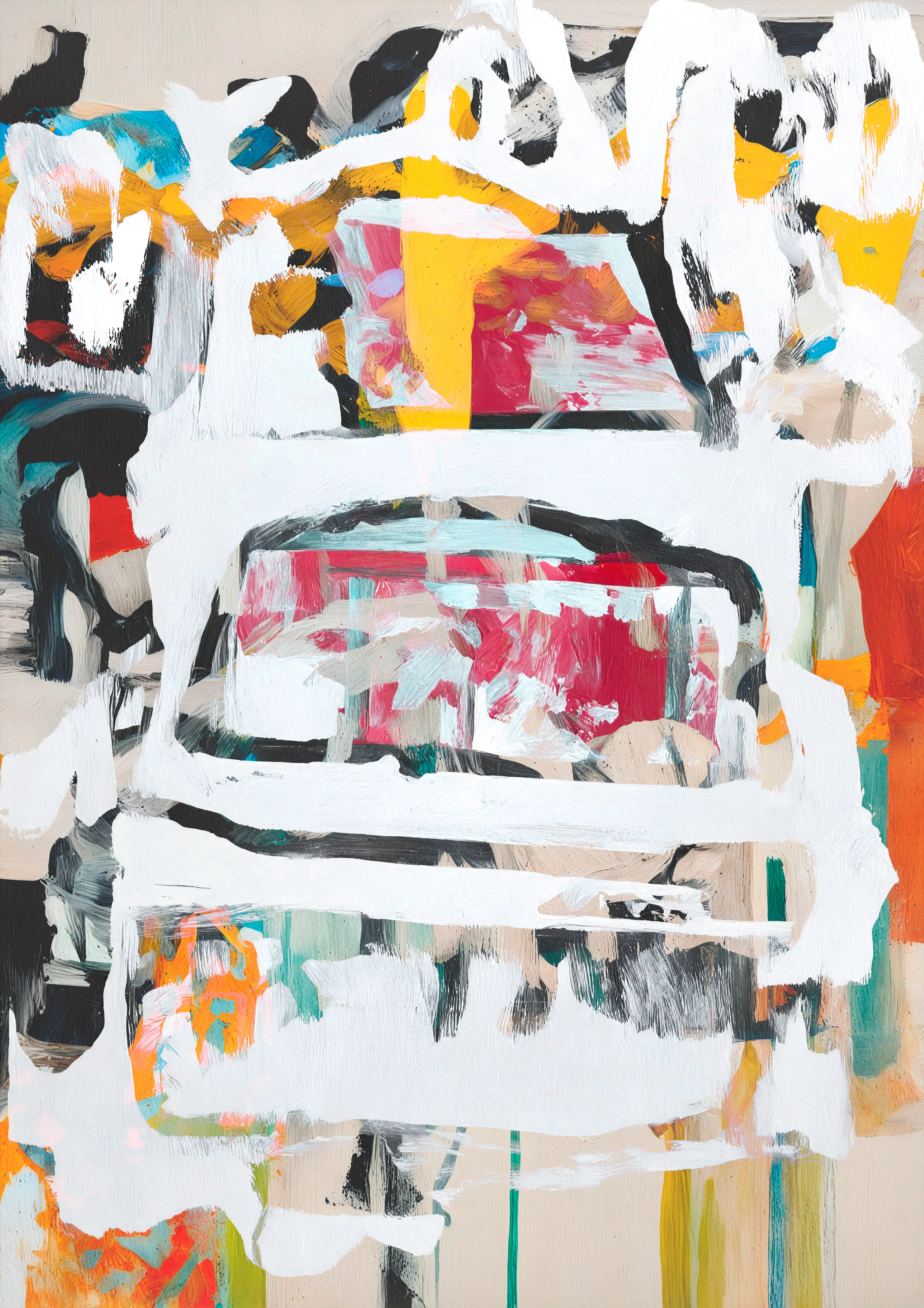 Performance Friendly 
29700x42000px / 300dpi / JPEG 

Performance Friendly is an output created using the Consensus algorithm, combining both using classical generative algorithms along with generative machine learning models. I go into depth on the use of the algorithm in an article on this link: https://artms.xyz/work/consensus