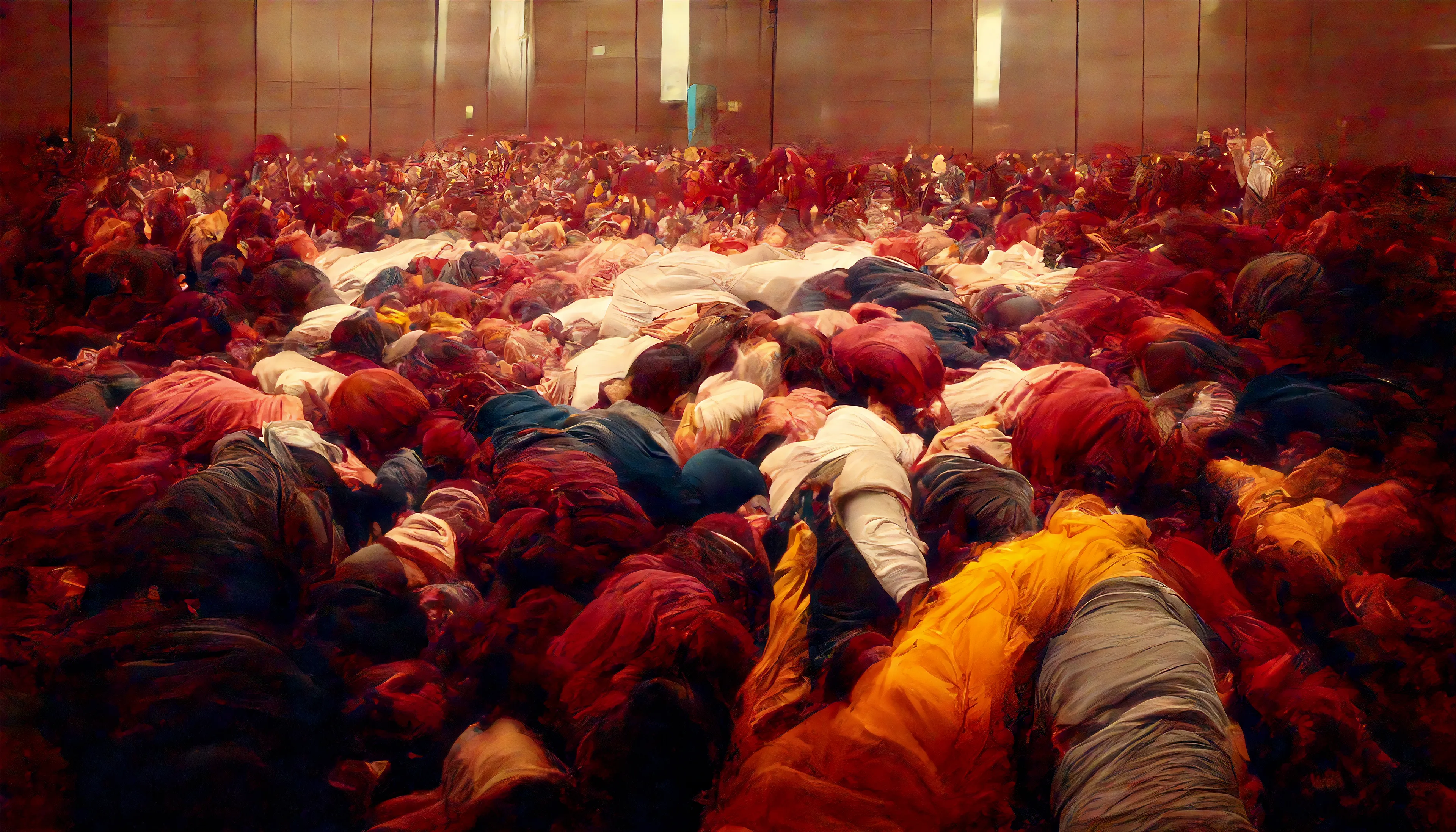 Everyday memory scraps recycled by artificial intelligence.