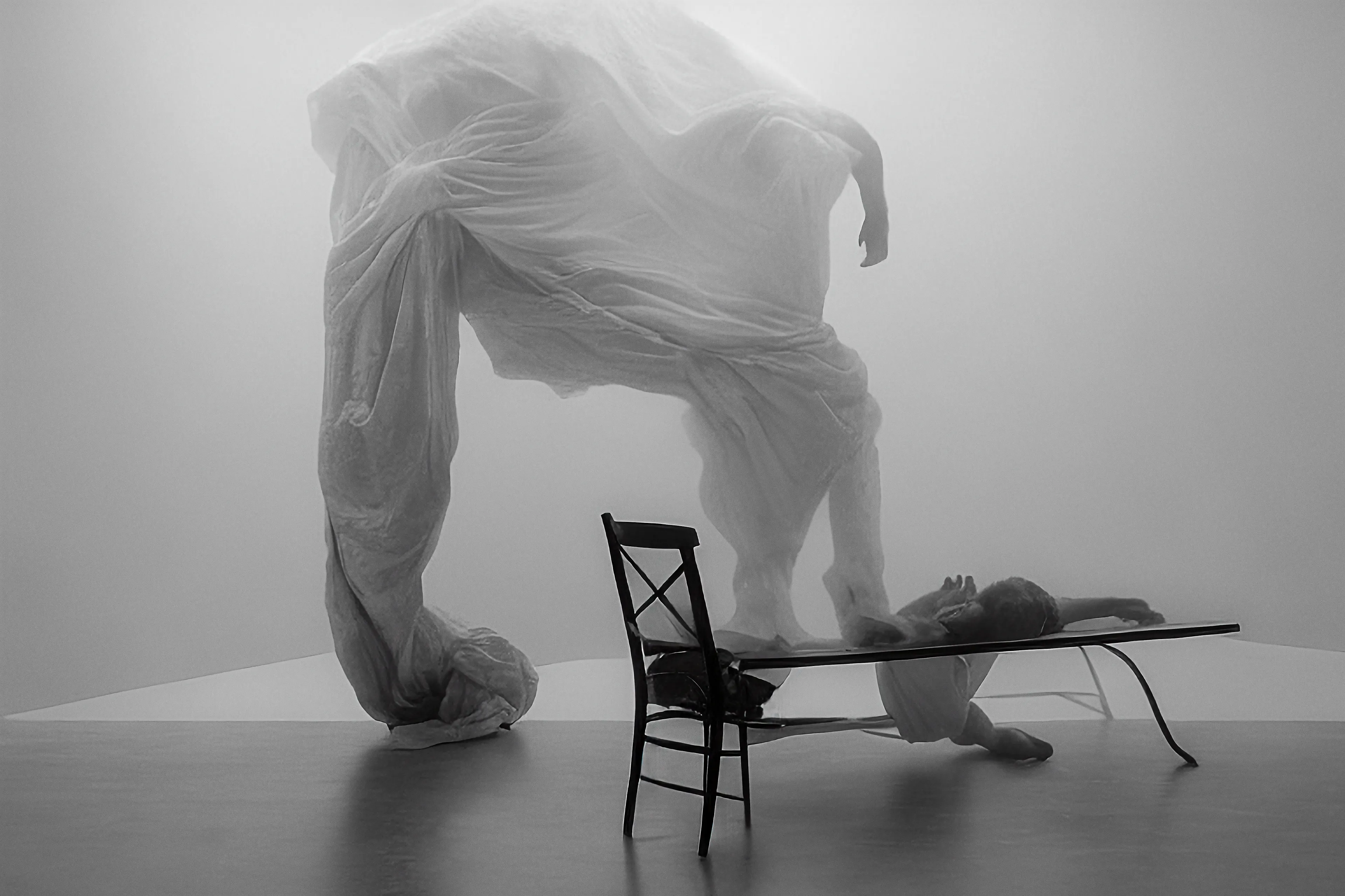 Everyday memory scraps recycled by artificial intelligence.