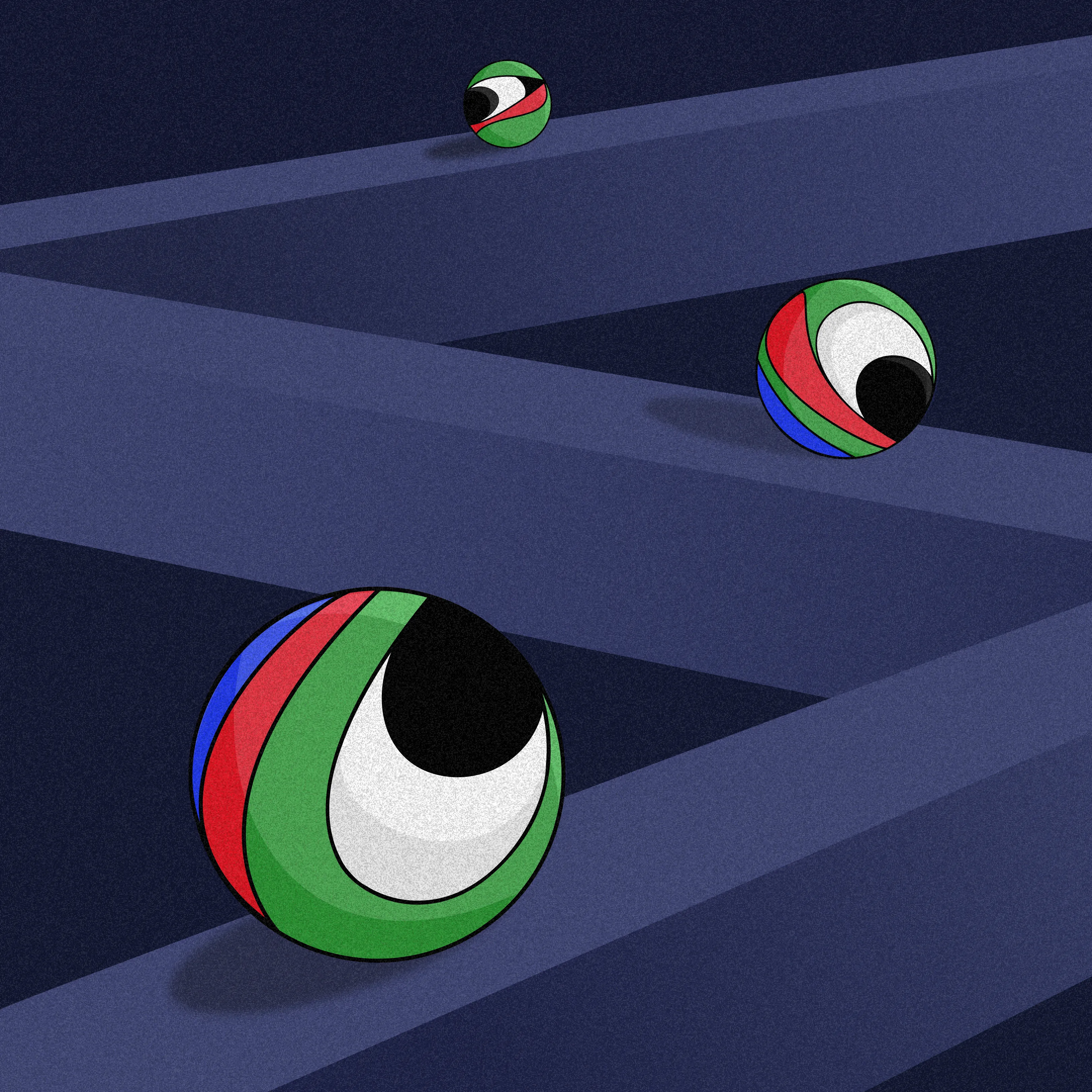 RoundedPepes are timeless artworks to highlight the meme & pepe culture, 69 Rounded Pepes influenced by the Modern Memeism art movement.