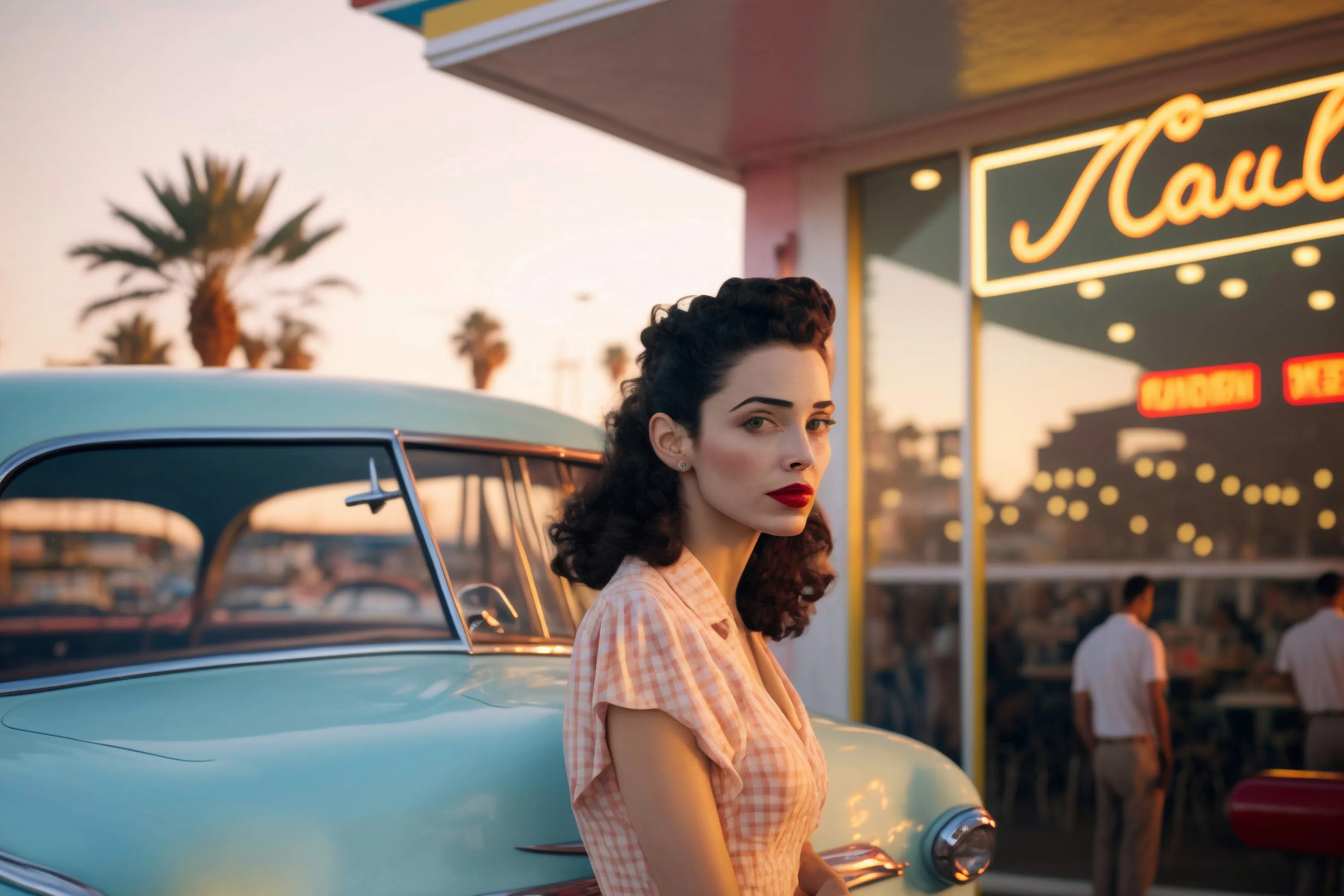 I saw her standing outside the diner every Friday night while she waited for her friends. I couldn't take my eyes off her. She's the most beautiful thing I've ever seen in this damn world"