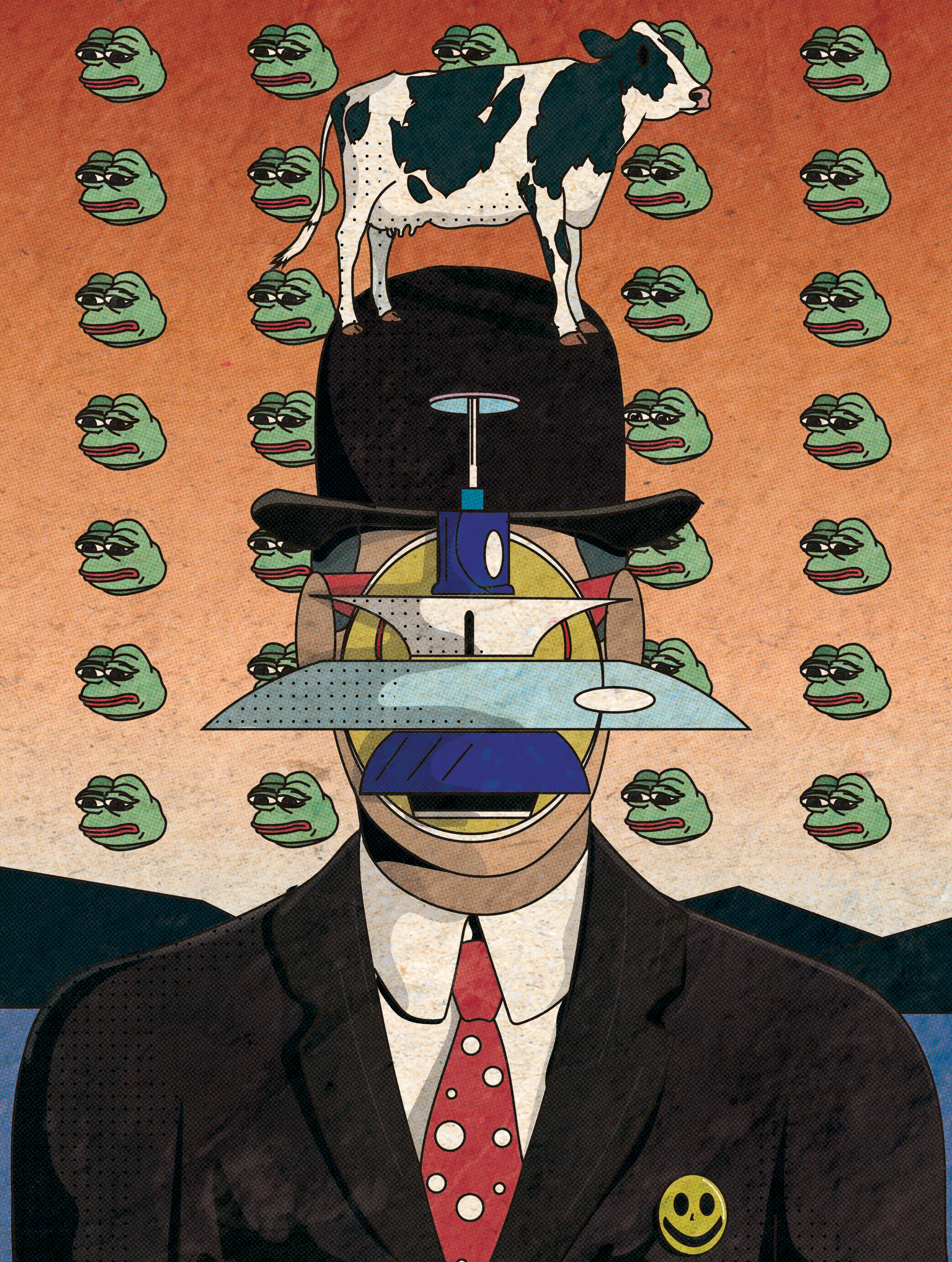 The son of man (mid century pepe) version
When a masterpiece like The son of man slips into Booboy's world The unthinkable happened.

Hope you enjoy this story. and continue fantasizing with me