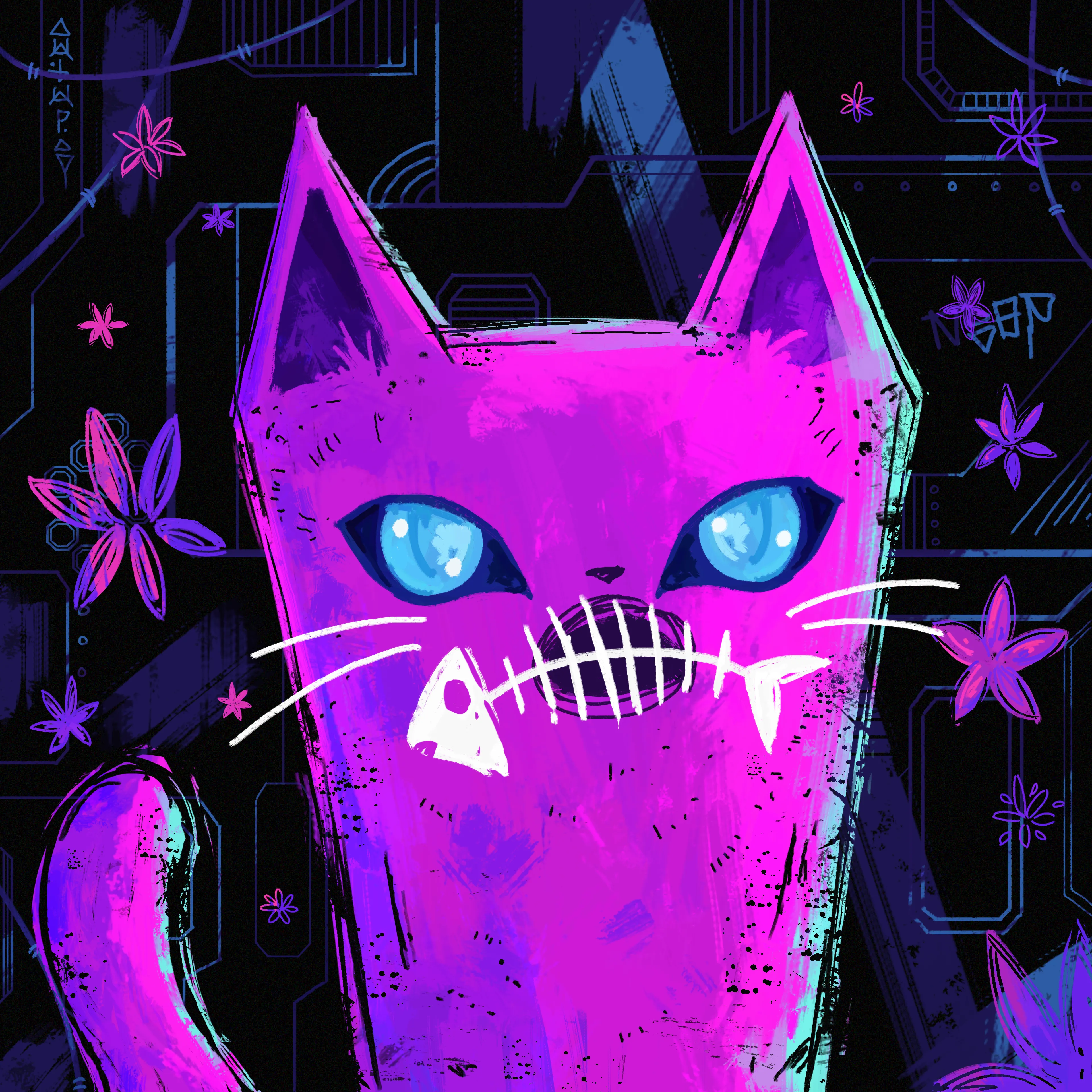 Hyper Cats gonna Hype!
Discover the 9 Legendary Cats.
This collection is CC0 
=/ᐠ｡_｡ᐟ\=