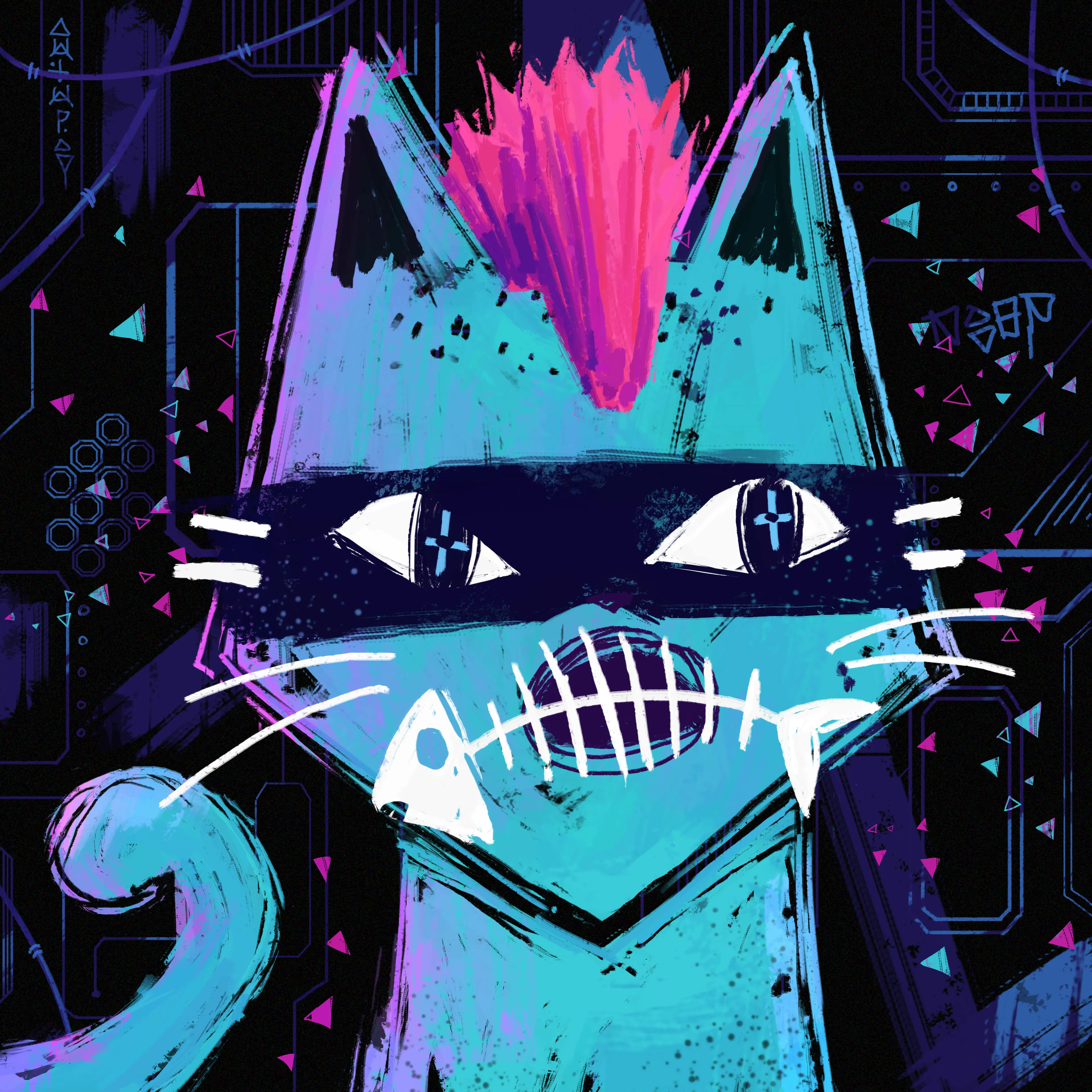 Hyper Cats gonna Hype!
Discover the 9 Legendary Cats.
This collection is CC0 
=/ᐠ｡_｡ᐟ\=