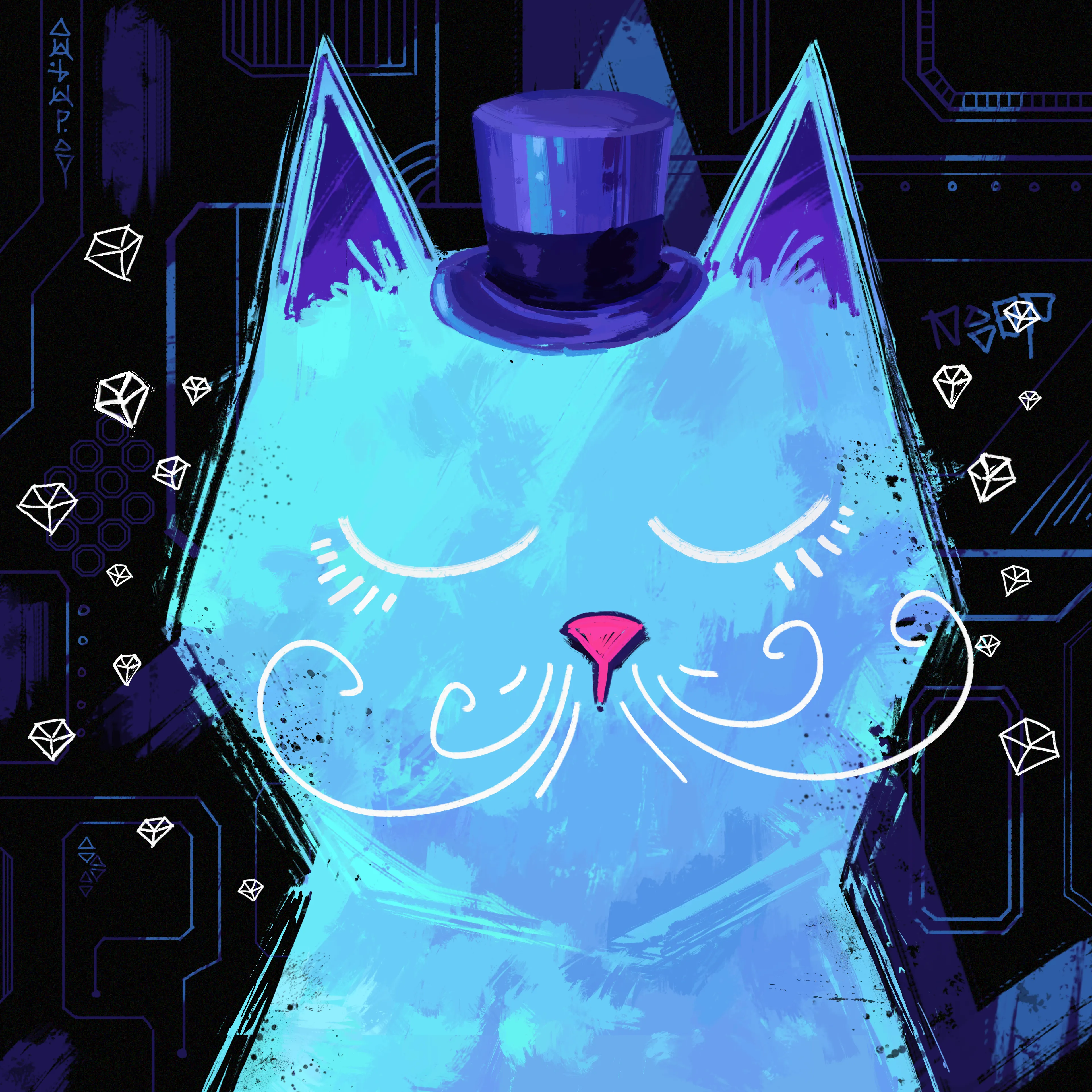 Hyper Cats gonna Hype!
Discover the 9 Legendary Cats.
This collection is CC0 
=/ᐠ｡_｡ᐟ\=