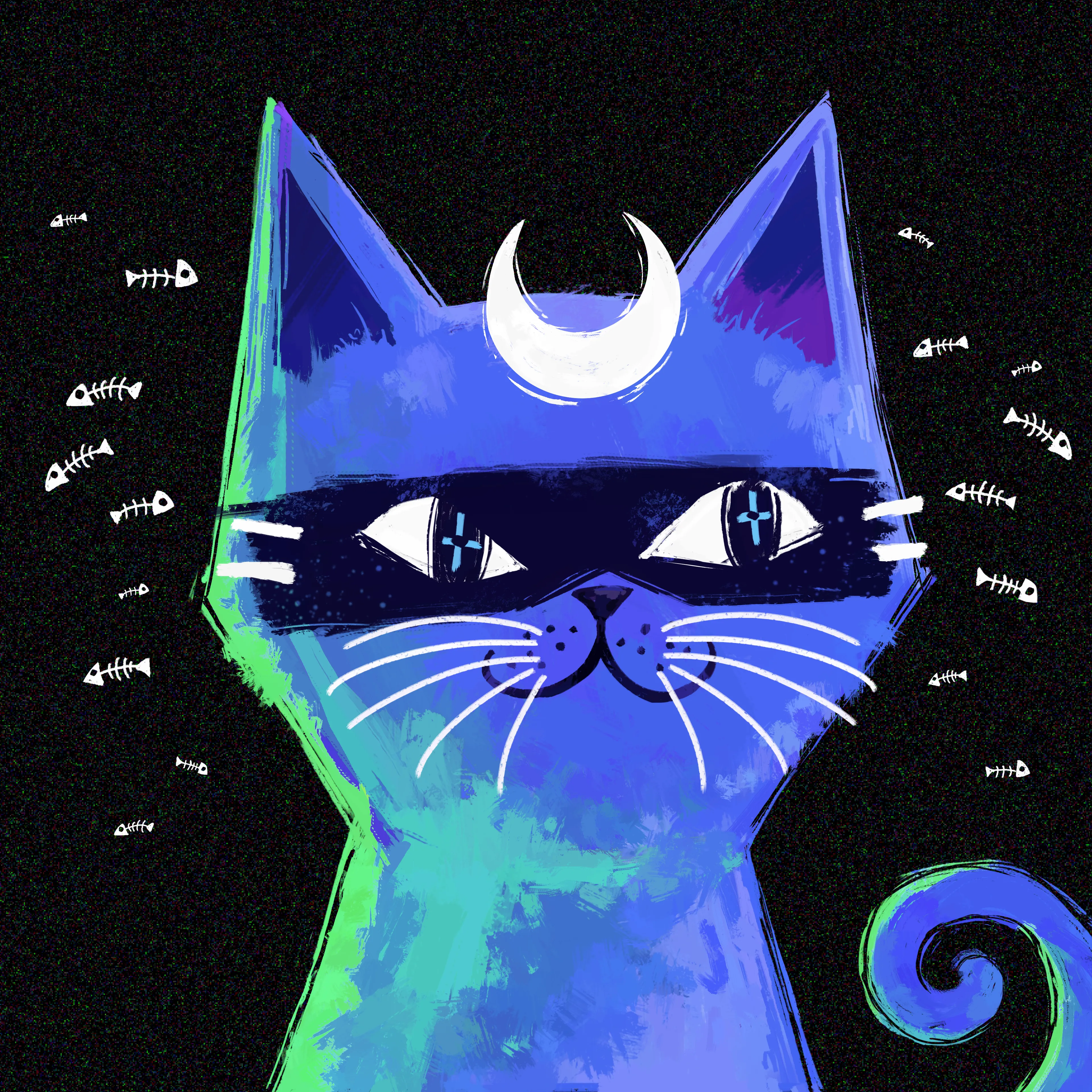 Hyper Cats gonna Hype!
Discover the 9 Legendary Cats.
This collection is CC0 
=/ᐠ｡_｡ᐟ\=