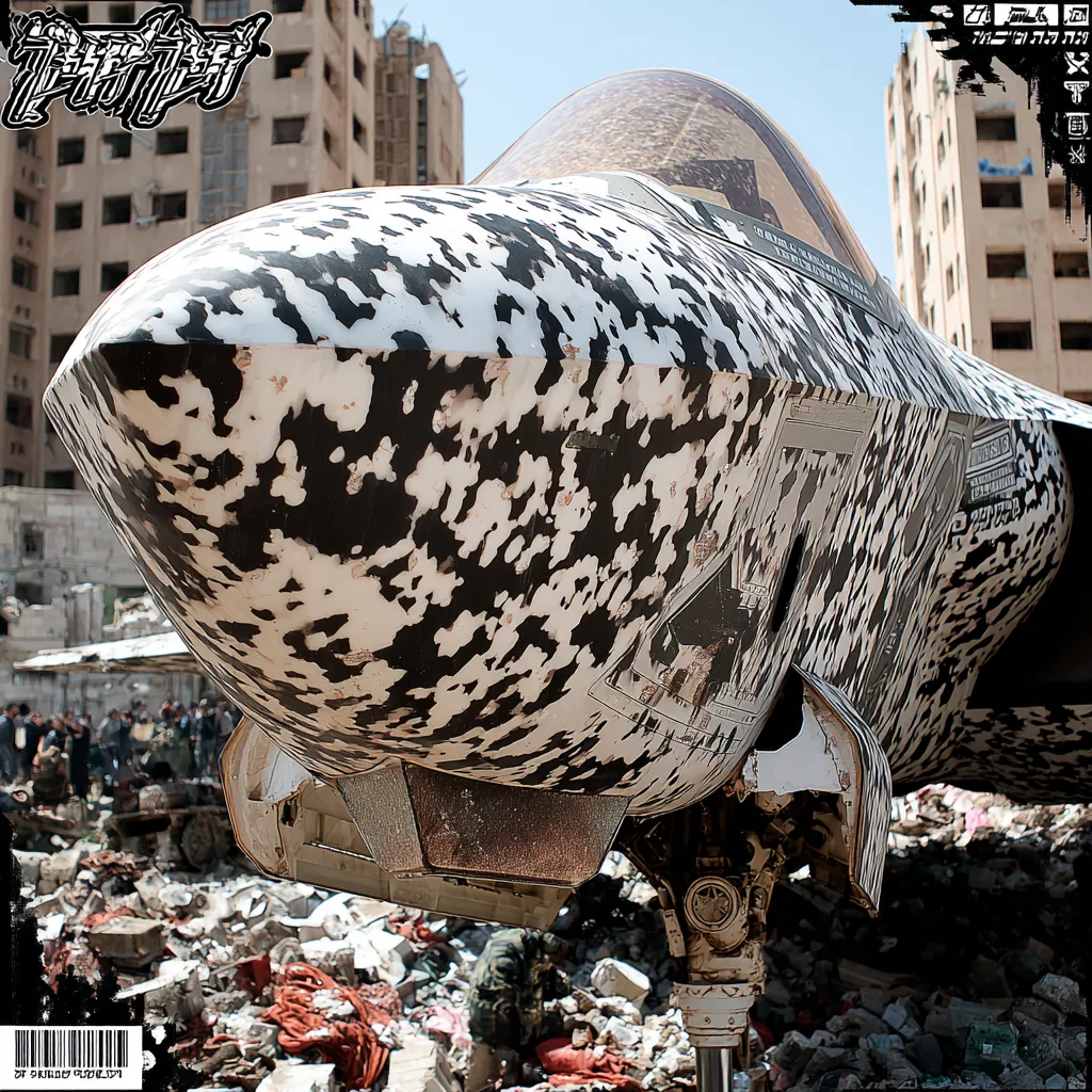 PARENTAL ADVISORY: WORLD WAR VI is an AI-assisted art series exploring the collision of conflict, nostalgia and design. The collection features 200 unique digital works presented as album covers recovered from a parallel timeline. Each cover is an artifact of visual culture from a world that feels familiar yet exists just beyond our own.

Drawing inspiration from the late 1990s and early 2000s hip-hop album era, each piece reimagines the aesthetics of power and identity through the lens of modern warfare in the Middle East. The result is an alternate cultural archaeology, where war becomes pop, memory becomes design and destruction transforms into beauty.

The images feel recognizable yet impossible, as if exported from another dimension. Hebrew, Arabic and English letters appear as fragmented signals, not legible words, but echoes of a forgotten code that might still hold meaning somewhere beyond this timeline.

Through maximalist composition, cinematic light and a heavy emotional charge, WORLD WAR VI captures the tension between the sacred and the violent - the beautiful and the broken. It reflects how culture absorbs chaos and turns it into myth.

The collection centers on scenes during World War VI in the Holy Land, reimagined through the lens of another reality, suspended between conflict and renewal.