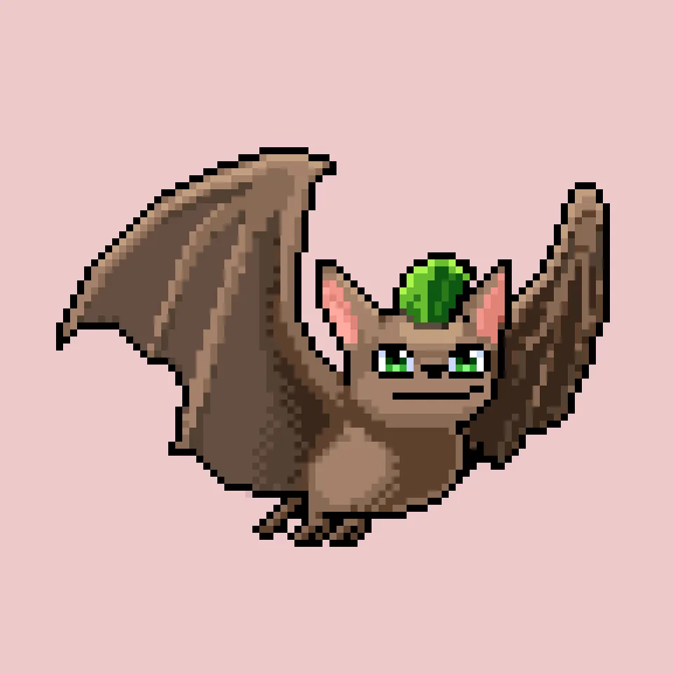 Bloodsucking blockchain CryptoBatz, out scanning the metaverse skies for a taste of some non-fungible blood. Spawned by the Prince of Darkness and his scientists, Sutter Systems.