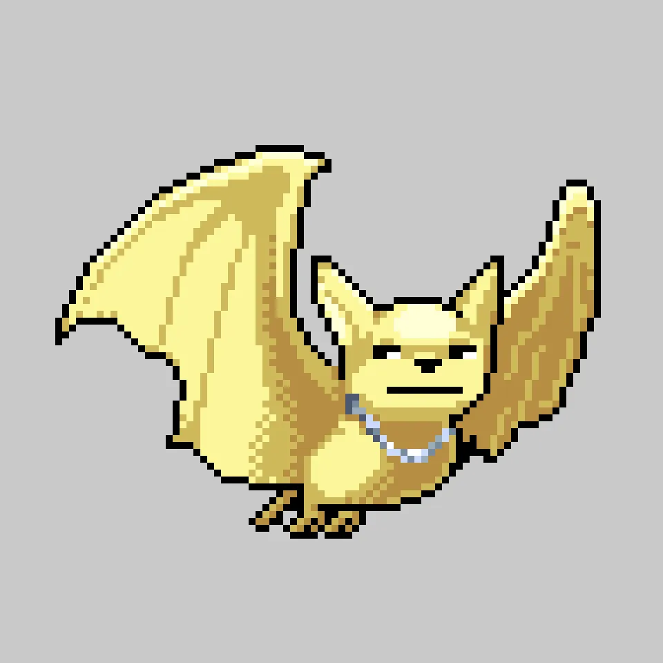 Bloodsucking blockchain CryptoBatz, out scanning the metaverse skies for a taste of some non-fungible blood. Spawned by the Prince of Darkness and his scientists, Sutter Systems.