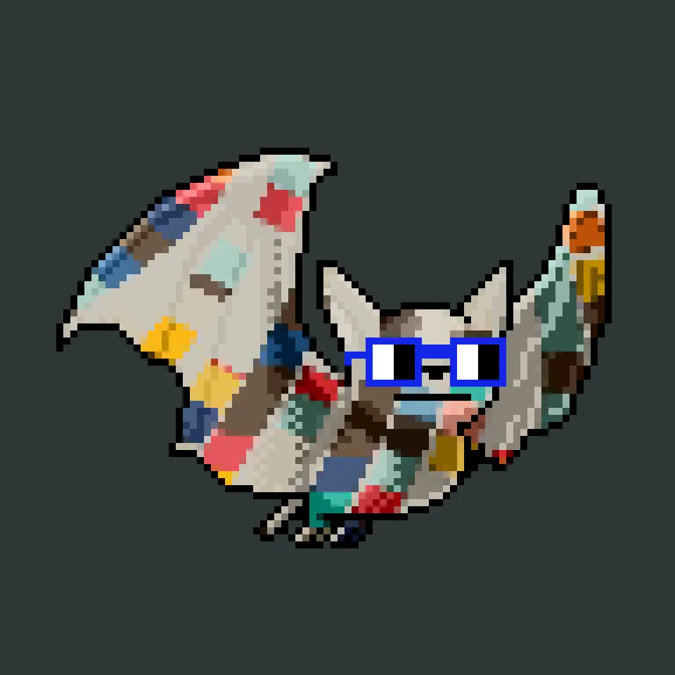 Bloodsucking blockchain CryptoBatz, out scanning the metaverse skies for a taste of some non-fungible blood. Spawned by the Prince of Darkness and his scientists, Sutter Systems.