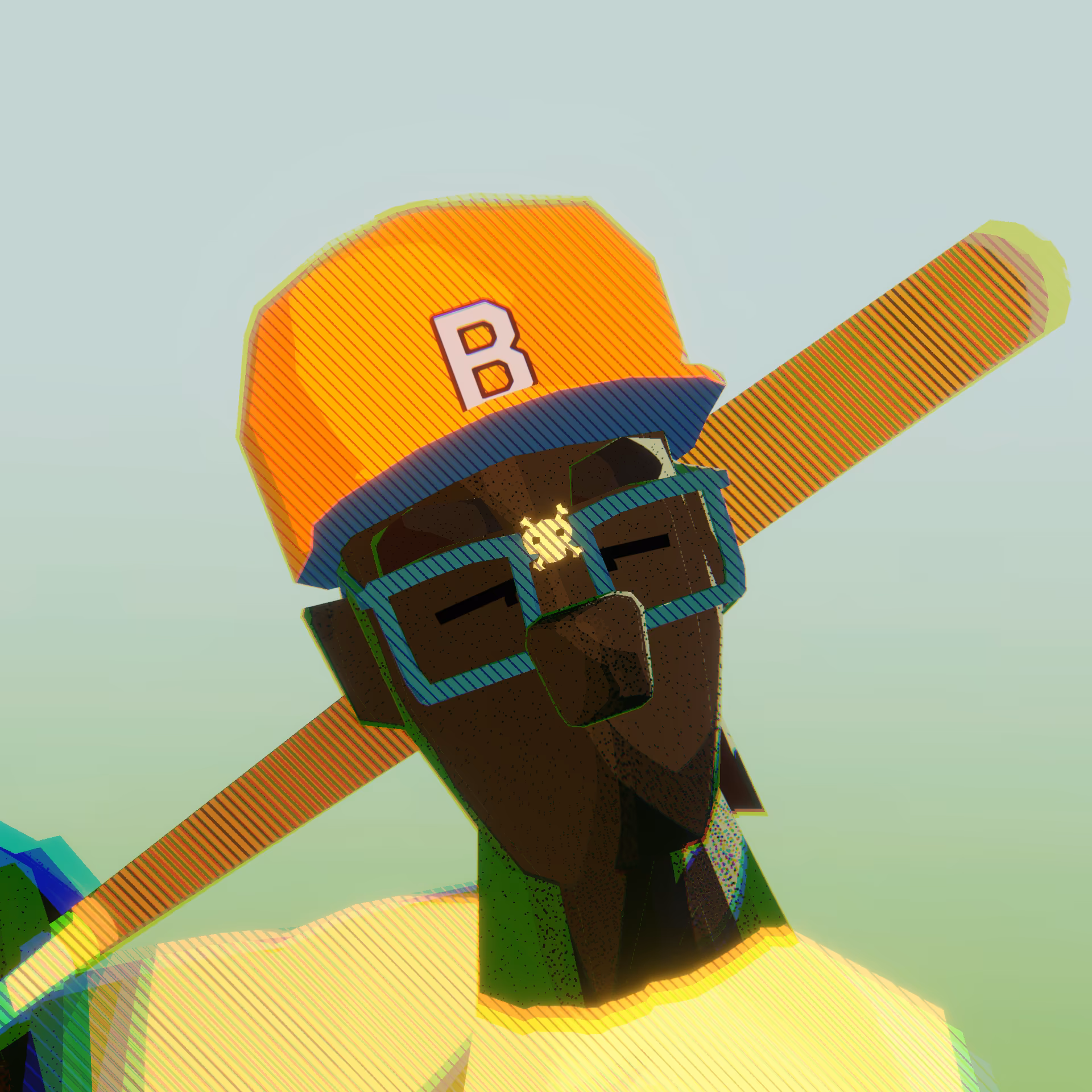 The Boys of Summer is a transmedia art project about the quantified self, data as commodity, and baseball. The 999 PFPs in the project begin their existence free from almost all attribute or trait data. Build a story for Shedrick by connecting to [boysofsummer.chan.gallery](https://boysofsummer.chan.gallery)