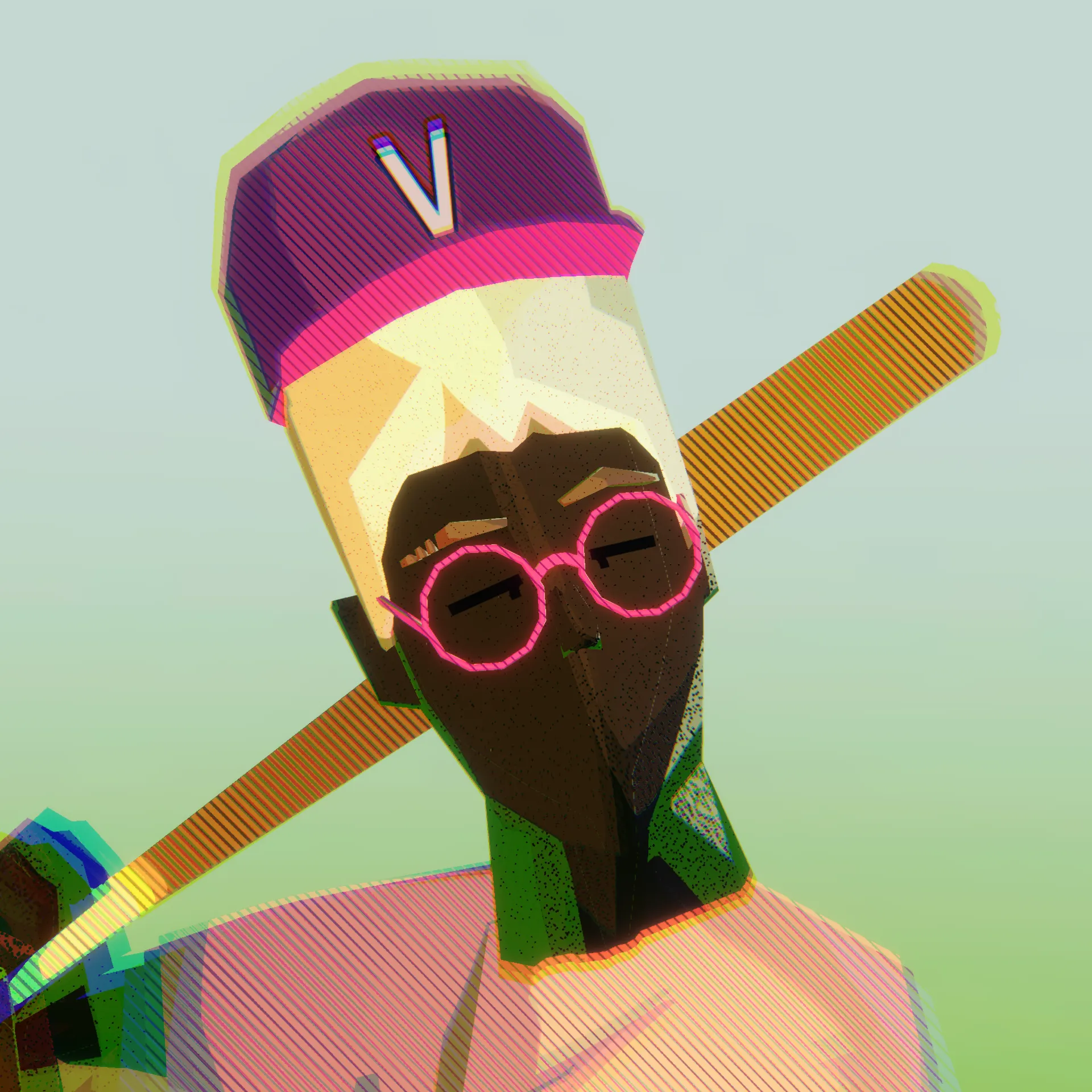 The Boys of Summer is a transmedia art project about the quantified self, data as commodity, and baseball. The 999 PFPs in the project begin their existence free from almost all attribute or trait data. Build a story for Lashonda by connecting to [boysofsummer.chan.gallery](https://boysofsummer.chan.gallery)