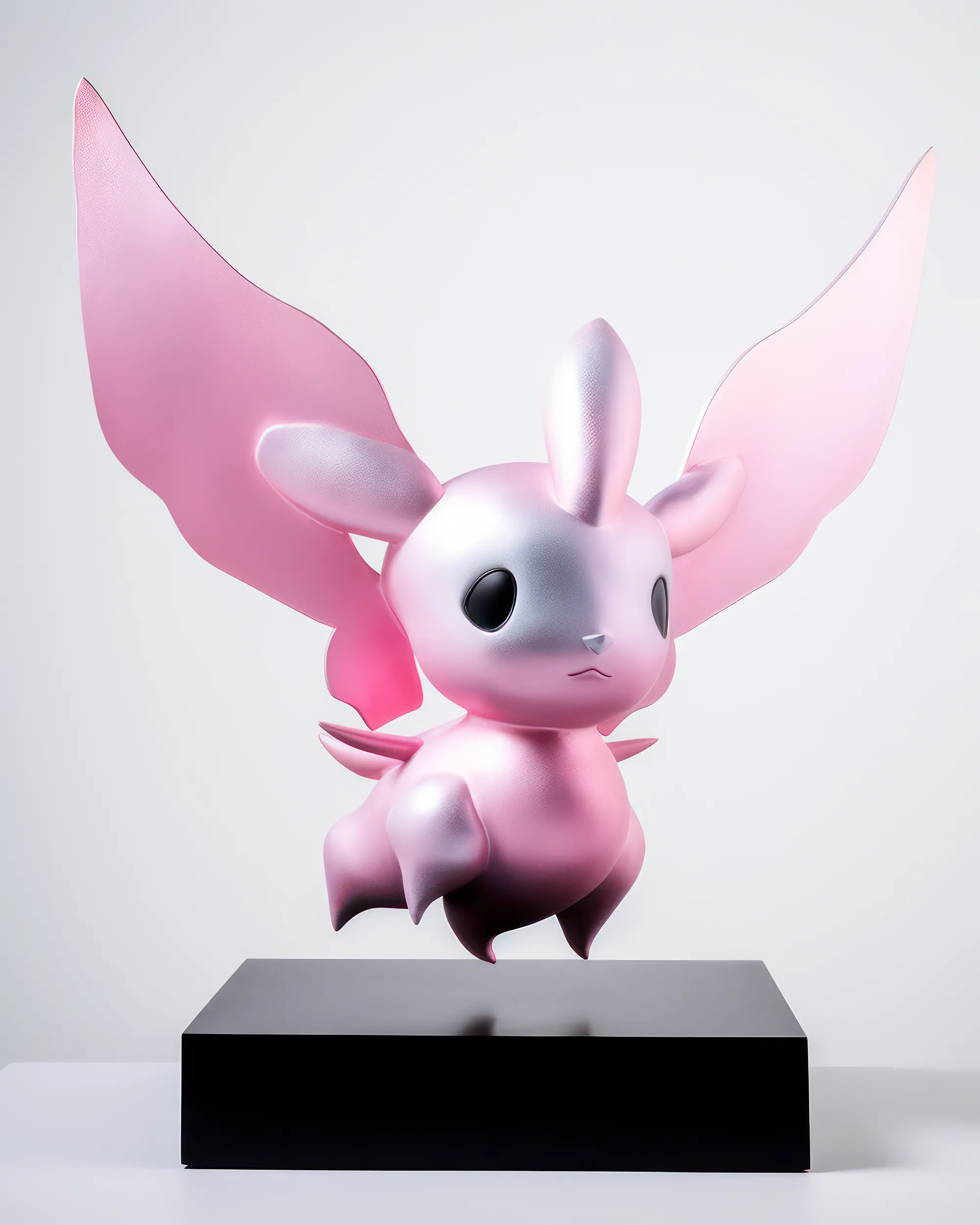 DUMMY SNAPPED! is a collection of sculptures created by artificial intelligence. Each image utilizes prompts generated from the PROMPTZ collection script. Titles are algorithmically produced using pharmaceutical brands, combined with terms to describe taste and flavor.