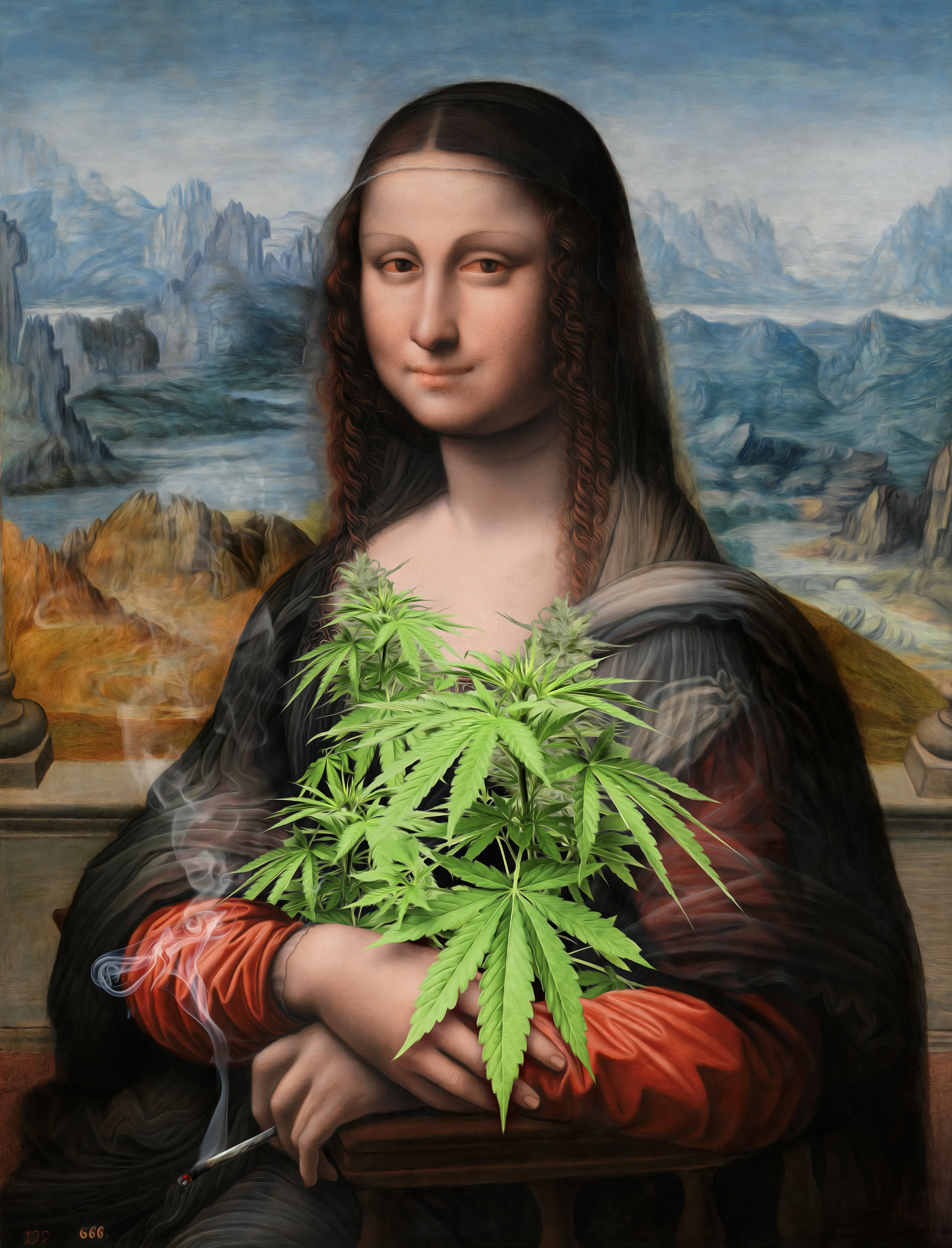 Mona Sativa by Slime Sunday