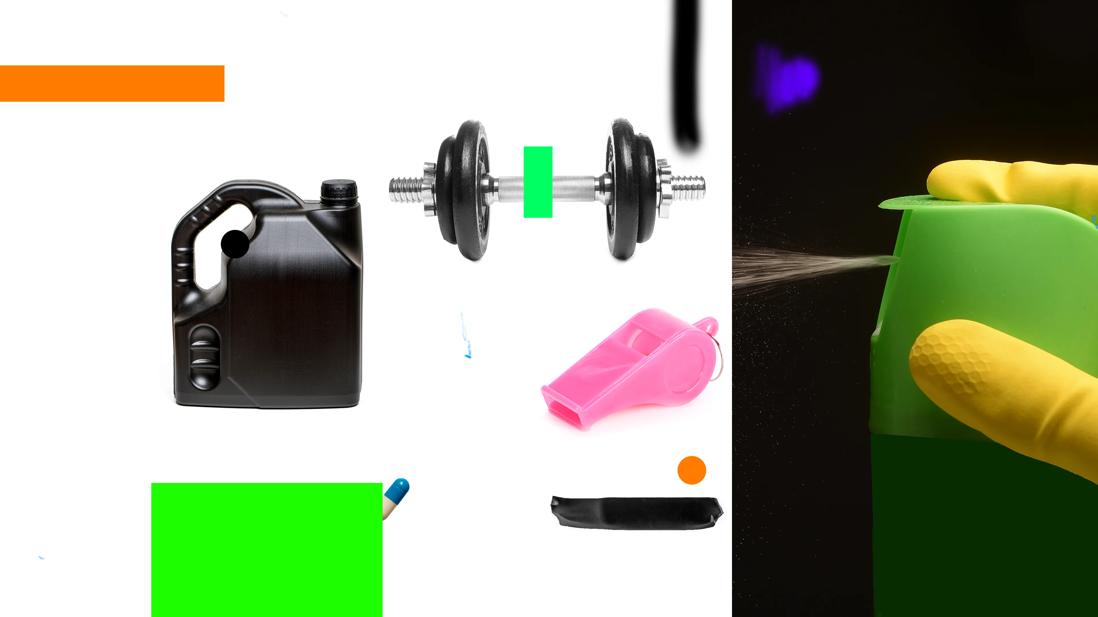 PLASTICS is a collection of 333 generative artworks. Each image is a unique composition using isolated stock photos that contain plastic, rubber & liquid material. The works are arranged using p5.js and rendered in a web browser. Once compiled, they are algorithmically titled to iterate soap formulas & shampoo chemical ingredients.