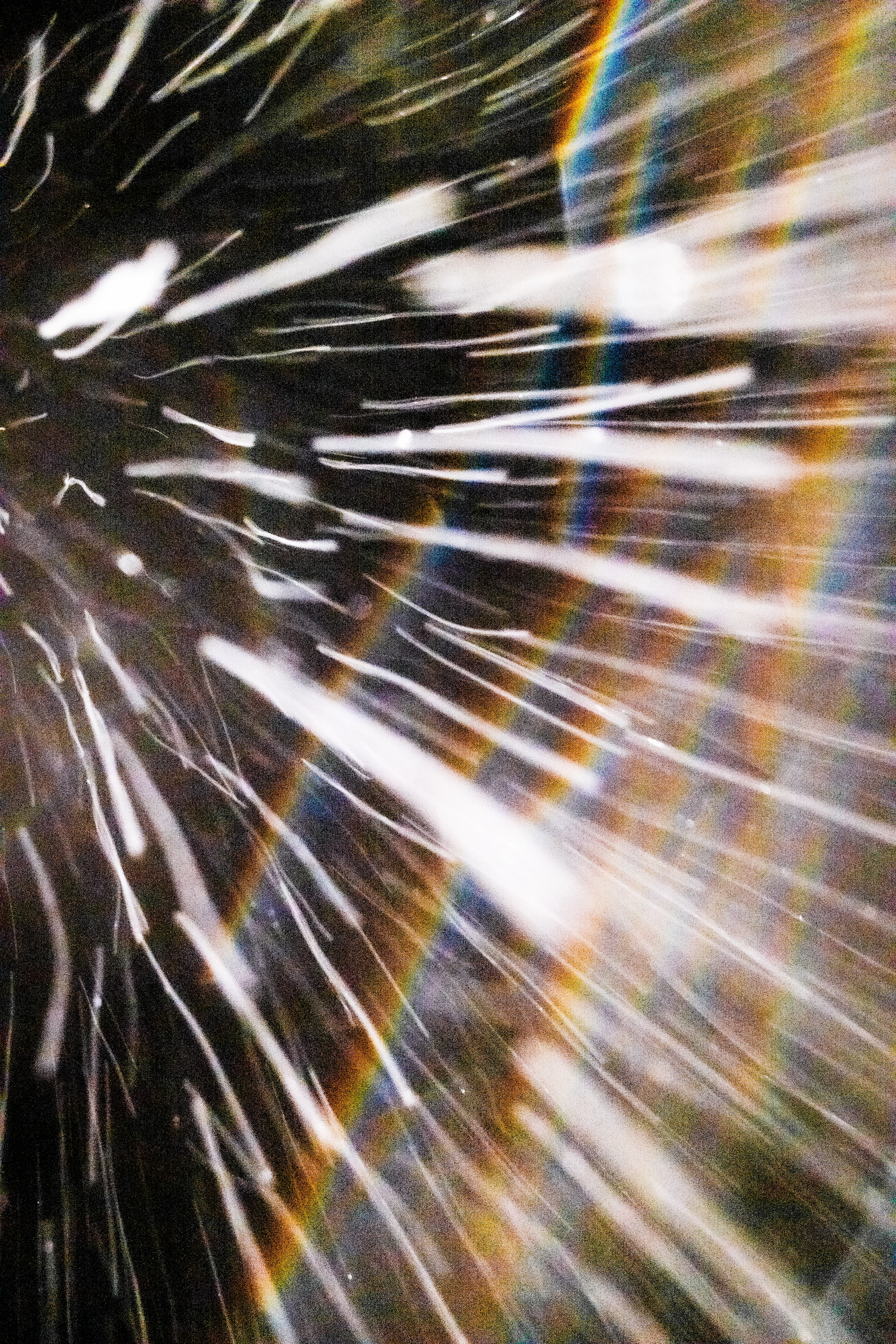 Peer into the looking glass of the SLURRIEST OF SEASONS. Photographic capture as physically generative action focuses into the light at the center of the storm. 