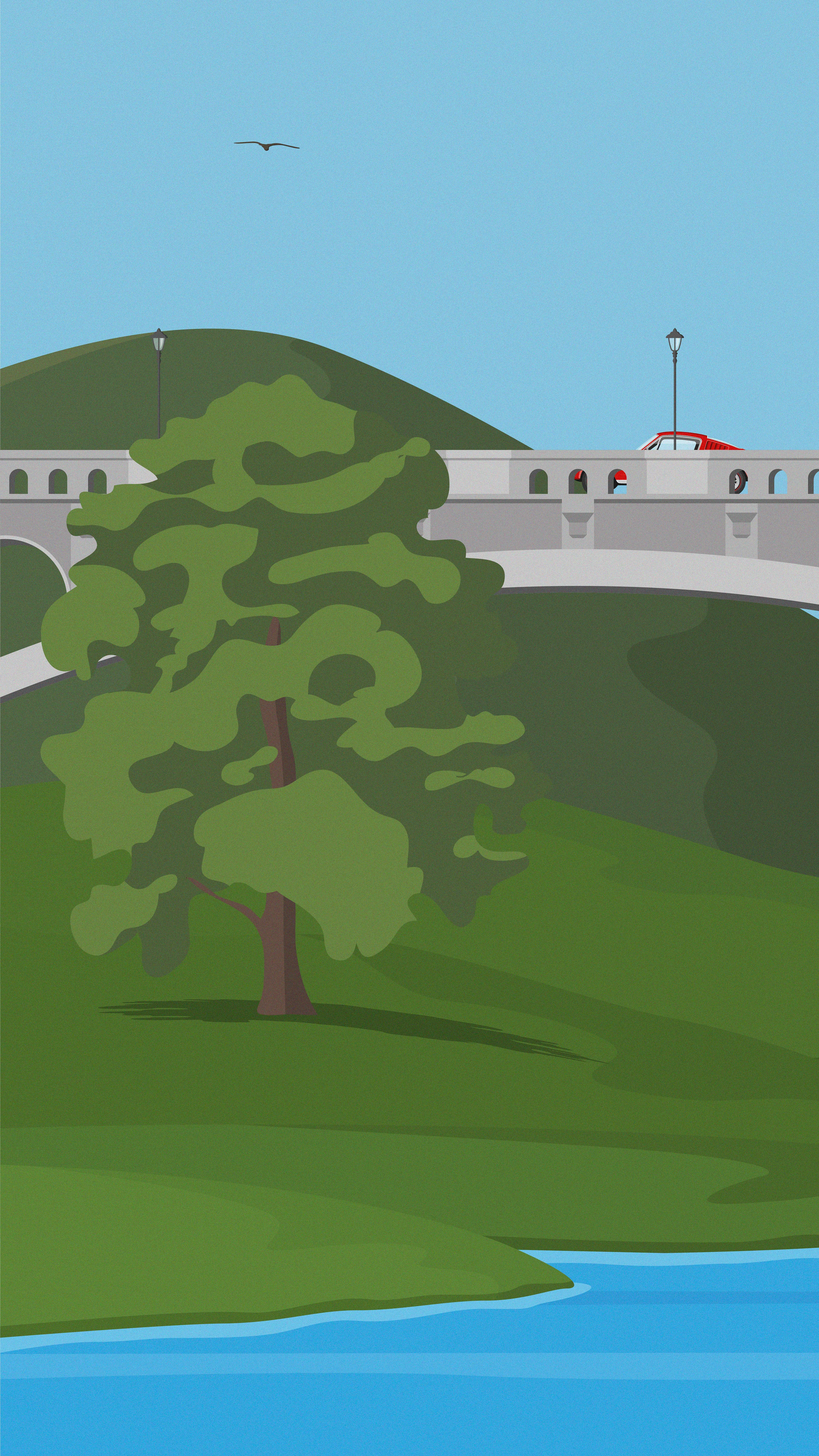 1/1 artwork by 0xdgb

The Bridge is a 5 piece series, consisting of four 1/1s and one edition. The 1/1s have been designed to stand alone as individual pieces, but also make up a wider landscape artwork when combined. 4 copies of the landscape edition were gifted to the initial collectors of the 1/1s.