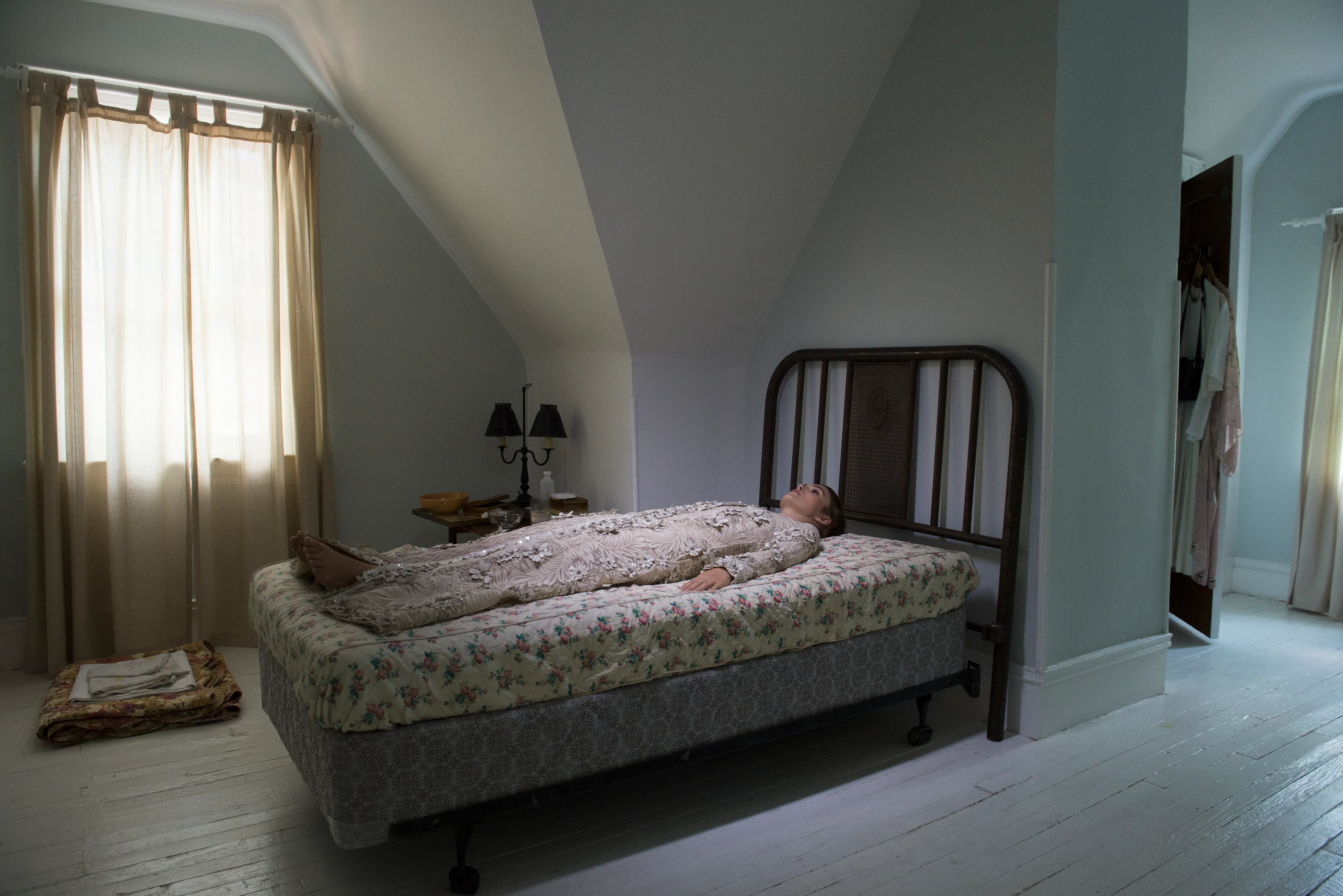 Featured in the story “Loneliness Was A Place I Didn’t Want To Go Back To” from The Endings, starring Keira Knightley.

After the death of her great love, a woman ritualistically cleanses herself and her home in preparation for her own death.
