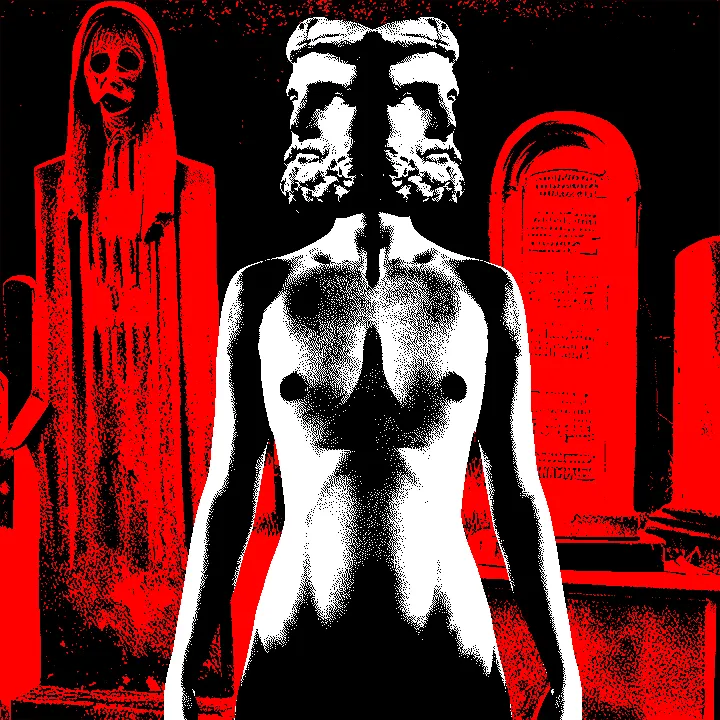 Hell House is a psychological horror concept exploring a decaying haunted house in a 2-bit pixel art style.