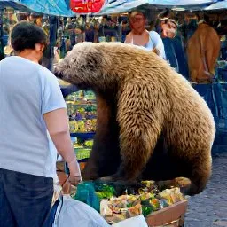SOMEONE CALL 911 THERE IS A BEAR IN THIS MARKET 