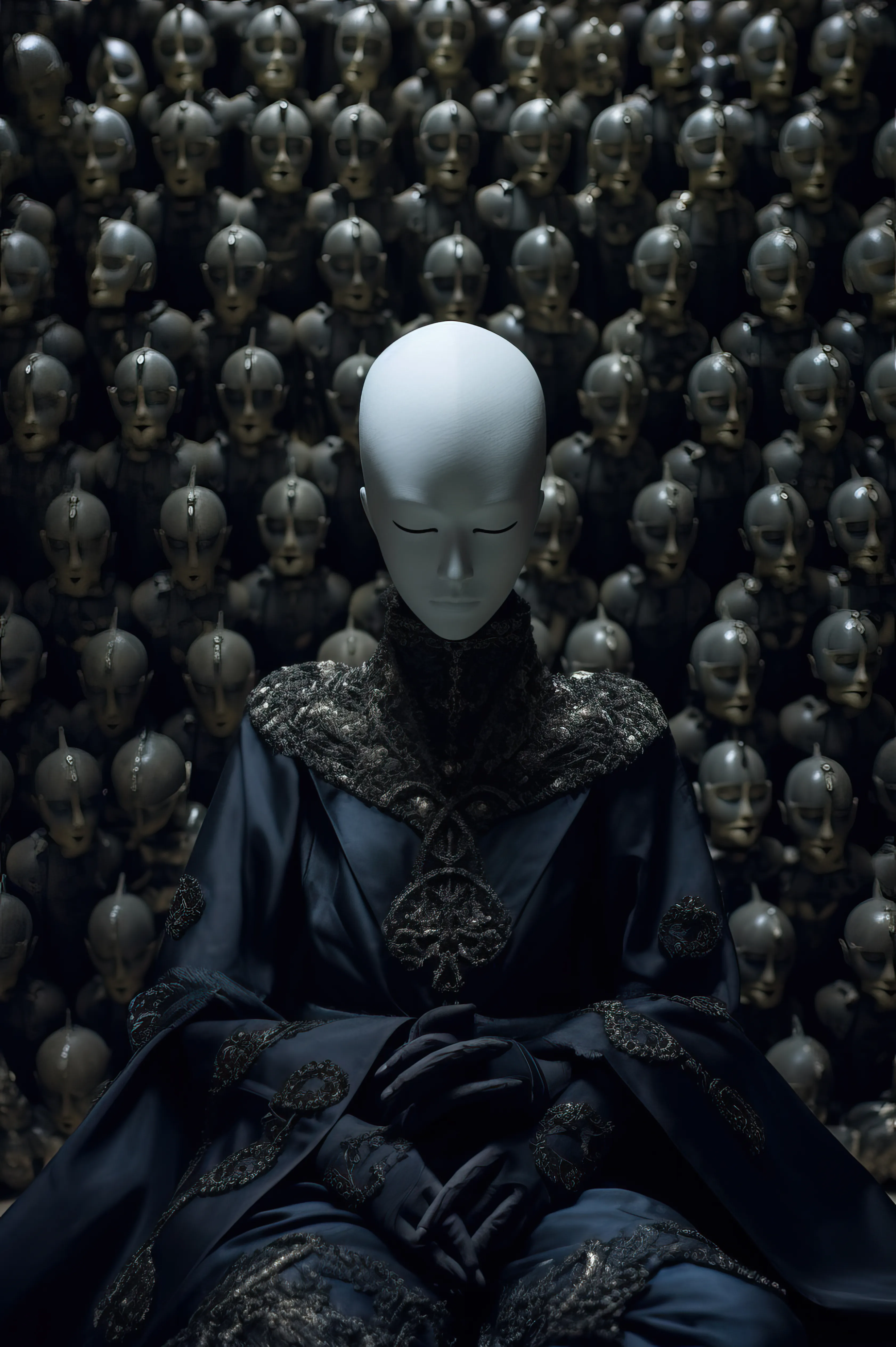 Aspect 10: The Mourner 

The Mourner embraces its solemn role, cloaking memories in a veil of melancholic gloom. With mournful tears, it grieves for lost innocence and stolen joy, casting a shadow over even the most cherished recollections, infusing them with a somber undertone. 

Its presence resonates with the bittersweet essence of remembrance, a poignant reminder of the fleeting nature of happiness. The Mourner stands as a witness to the complexities of the human experience, acknowledging the inevitable interplay of light and darkness within the tapestry of memory. 

Through its solemn expression, it invites introspection, inspiring a deeper appreciation for the tender beauty that can be found amidst the melancholy of recollection.
