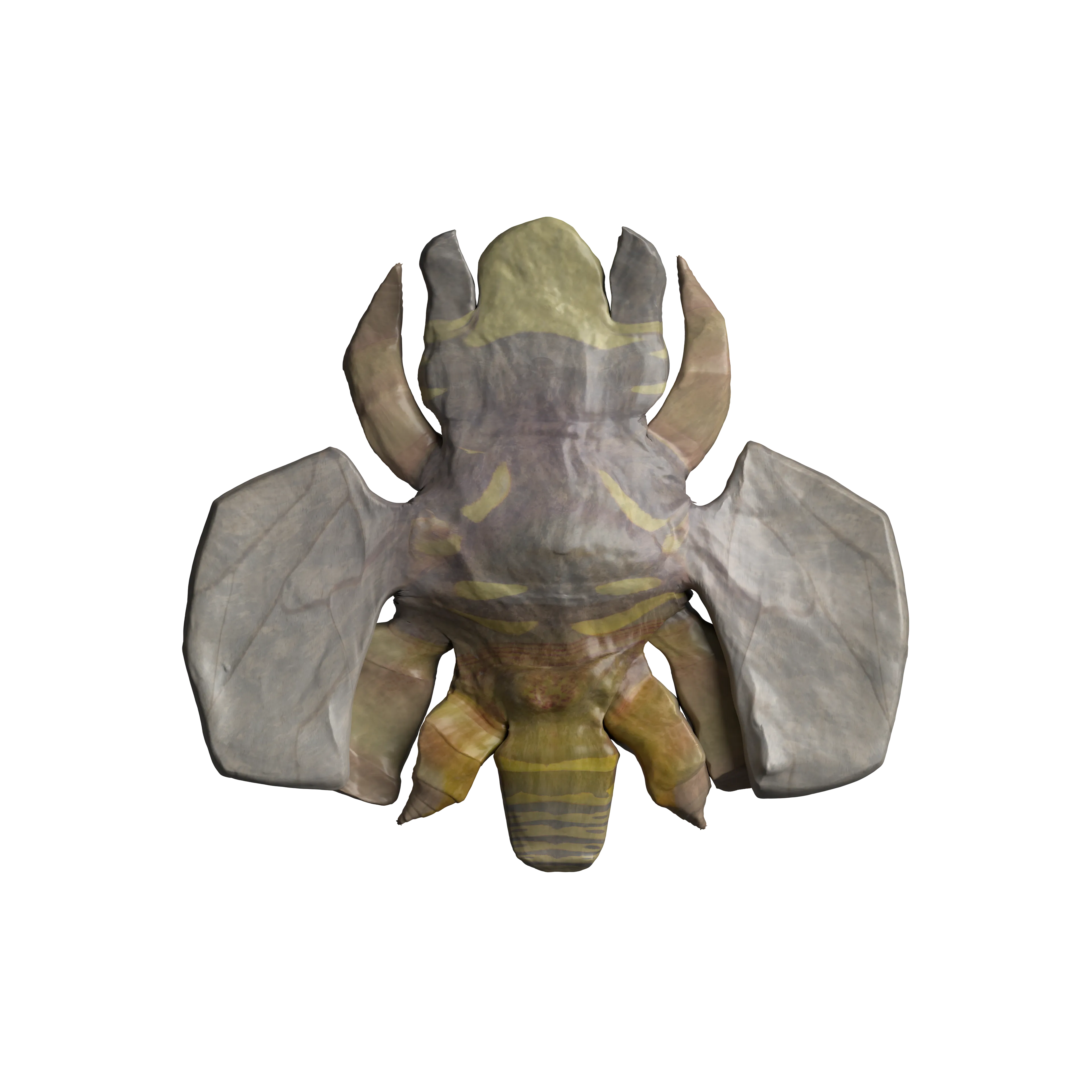 Oliver Laric (b. 1981), Rock Hyphen Orchid Wasp #45, 2024. Expanded NFT: ERC-721 NFT + redeemable as unique opalescent 3d printed sculpture. Owner can redeem at [zien.io](https://zien.io/)
Rock: 30.86%, Hyphen: 24.69%, Orchid: 24.69%, Wasp: 19.75%
Downloads: [3D model](https://gateway.pinata.cloud/ipfs/QmNxxxpunQr3RR23Mmnd9WrXDKhSC5GBfKP7NDHzjXk1DB), [RHOW Grid](https://violet-abstract-zebra-80.mypinata.cloud/ipfs/QmXZebkUfFvSybriLTc1DpA9wty6gqJ29JCtvVXFeACCss)