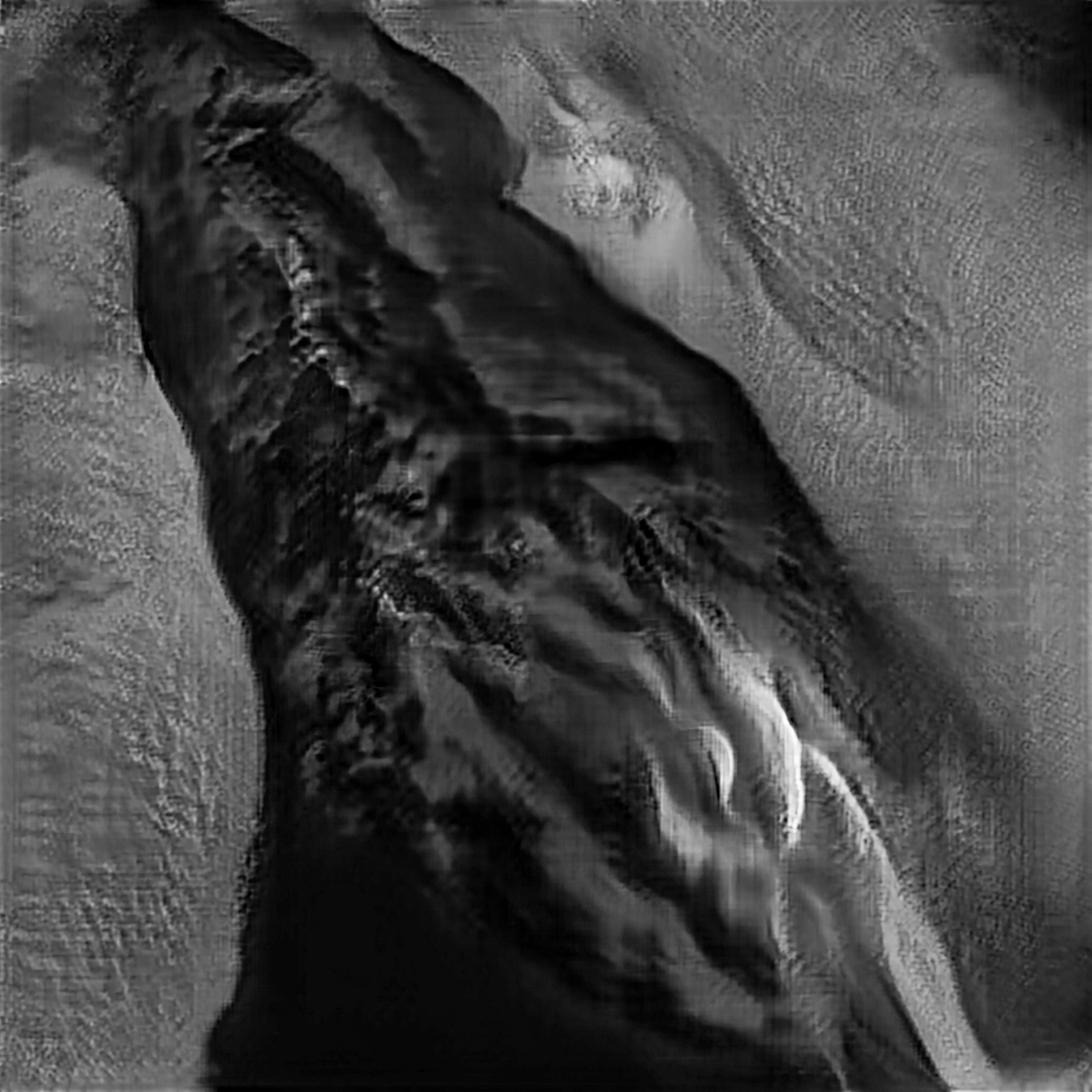 2019/2023  
Image (black and white)  
1/1

Digital: 4608 × 4608 pixels  
Physical: Archival pigment on metallic paper, 16 × 16 inches

Untitled Film Stills Series 5 is a collection of 23 digital and physical images. Each Untitled Film Still is a digital file and physical artwork. The collector can receive both, or one can be archived by the artist. If a work is resold, the new collector is entitled to both the digital file and physical artwork.