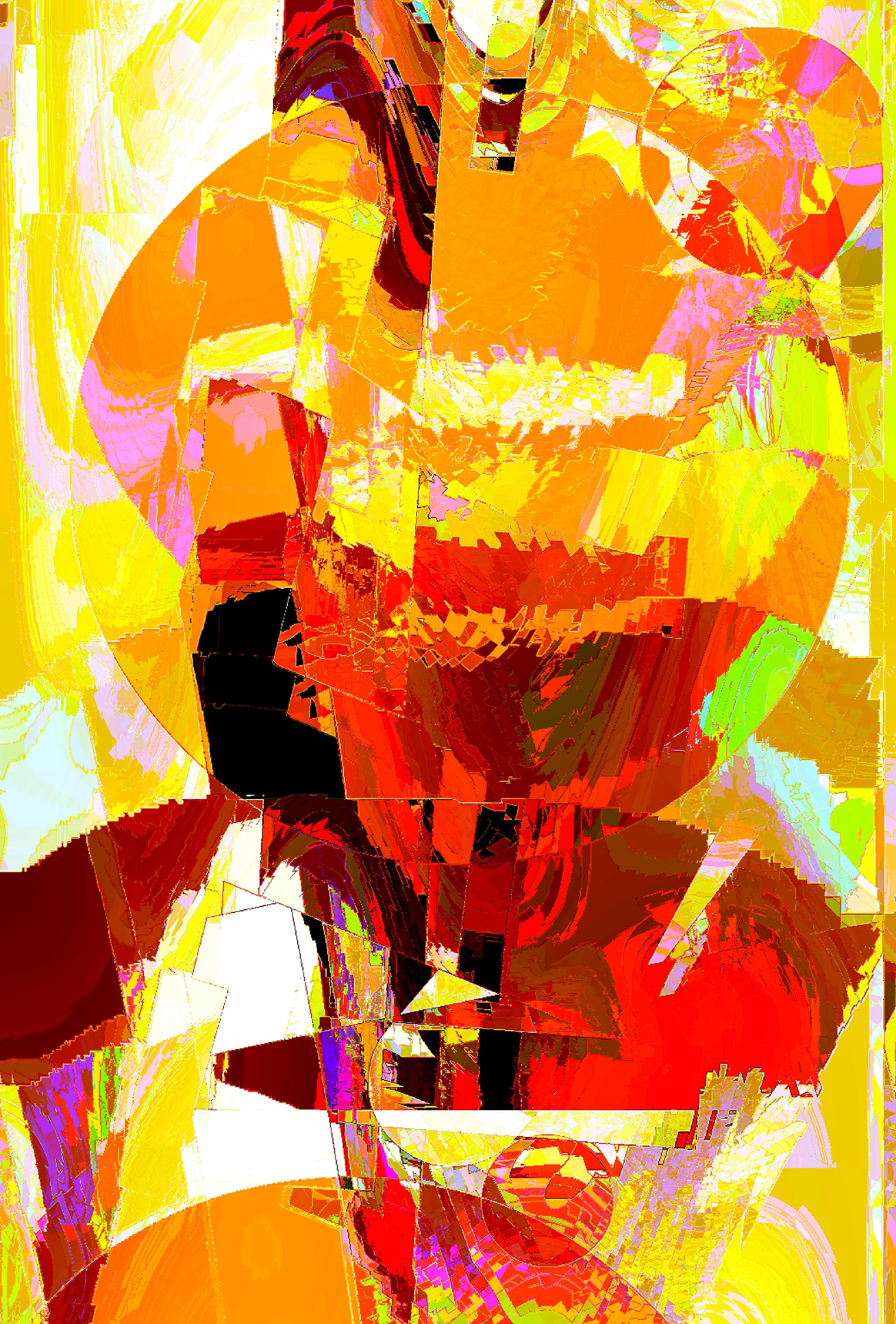 **SketchMaker (2007–2014)**
SketchMaker is the genesis of Klingemann’s journey, an early generative art project built in Adobe Flash around 2007 that marked his first foray into machine creativity. In this work, Klingemann asked a radical question: Can a computer autonomously create images that “look like art”? His answer took the form of a procedural sketch generator driven by evolutionary logic. The system randomly assembled simple drawing and image-processing actions, “atomic” operations like drawing shapes, inverting colors, blurring, and rotating, into complex sequences, essentially coding a digital ape at a typewriter, blindly throwing paint onto a canvas. Each press of the spacebar yielded a new, unpredictable composition, a visual “DNA” strand of layered operations.
Crucially, SketchMaker did not rely solely on random generation; it featured a feedback loop to refine its output. Klingemann devised a “judgement module”, a custom classifier trained on examples of art versus non-art, that would analyze each new image and score its aesthetic resemblance to known artworks. This evolutionary process allowed the software to iterate toward compositions that possessed an uncanny art-like quality, effectively enabling the program to learn a rudimentary sense of taste long before deep learning became commonplace.
Conceptually, SketchMaker introduced motifs that would define Klingemann’s practice: glitch aesthetics, chance-driven creativity, and the transfer of agency from artist to algorithm. The visuals often emerged as jagged, abstract collages of color and form - sometimes chaotic, sometimes eerily harmonious - embodying the unpredictable nature of generative processes. By intentionally embracing the imperfections and “errors” of the system, Klingemann explored the beauty of machine misbehavior as an aesthetic frontier, posing the provocative question: “Who’s the artist now?”
Though created with pre-neural techniques, SketchMaker foreshadows the AI art movement to come. It stands as a historical keystone, a self-contained generative artist system that anticipated many of the questions and possibilities later realized through deep learning. In its glitchy, evolutionary sketches, one can already see the seeds of Klingemann’s later works, where algorithmic intuition for form and a rebellious embrace of computational spontaneity would flourish.