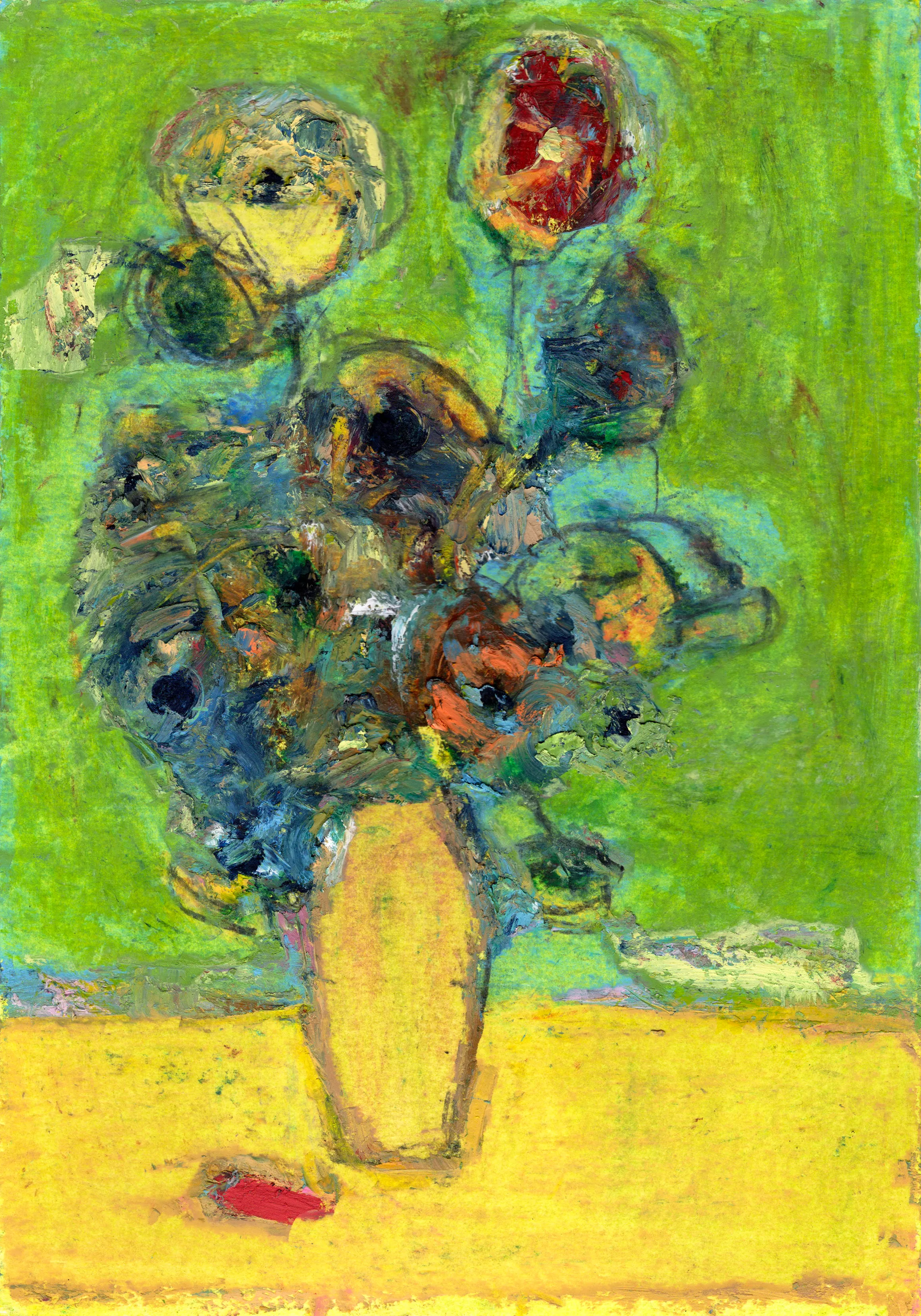 oil pastels on paper