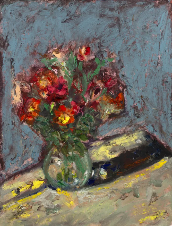 oil pastels on paper