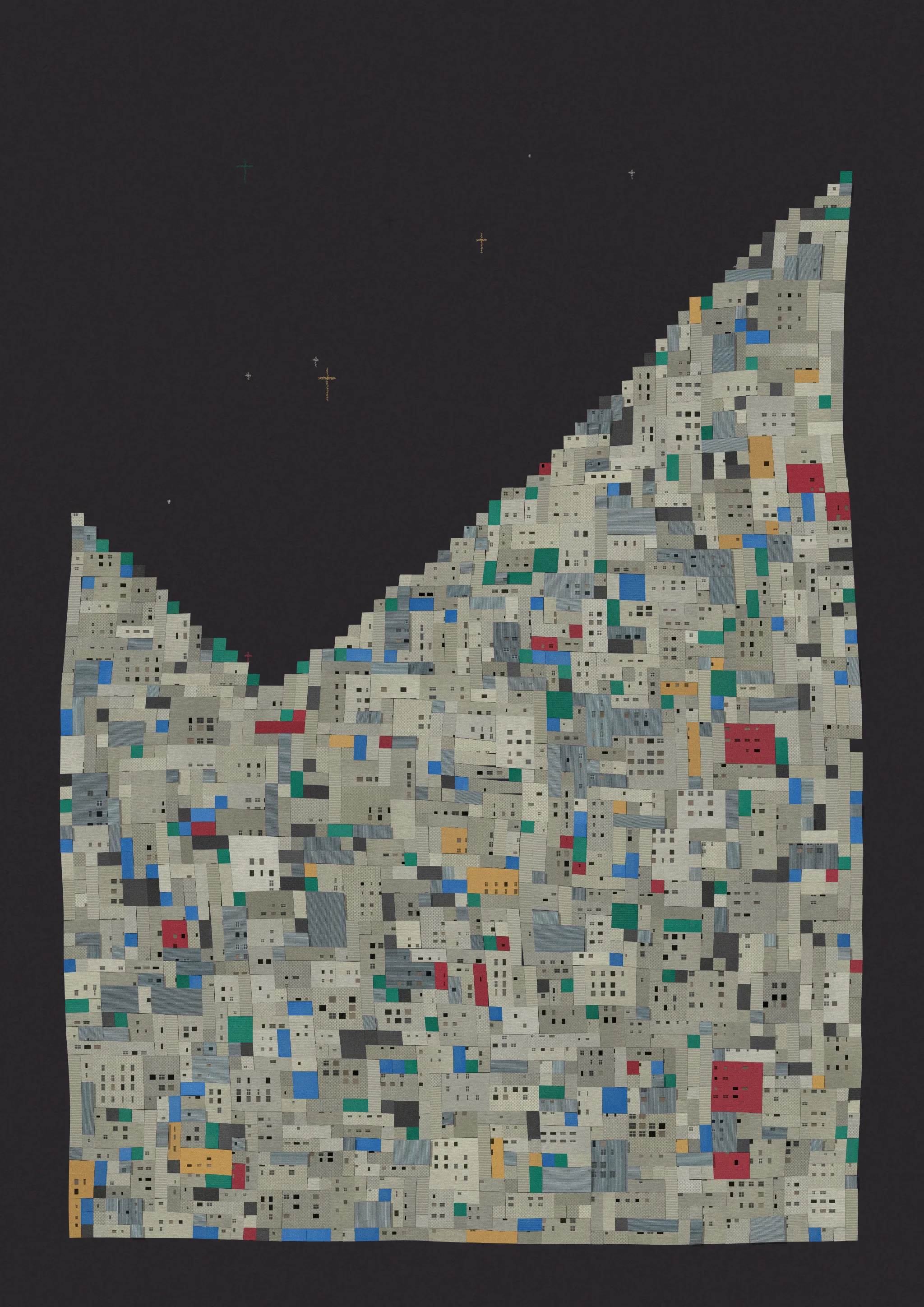 A generative project inspired by slums and all forms of unplanned urban areas.NaN

High res image: https://256art.s3.eu-central-1.amazonaws.com/mainnet/0xd2e9c0896772071cfc87aa455bcef4a794455900/max/341.png
Live view: https://256art.s3.eu-central-1.amazonaws.com/mainnet/0xd2e9c0896772071cfc87aa455bcef4a794455900/html_files/341.html