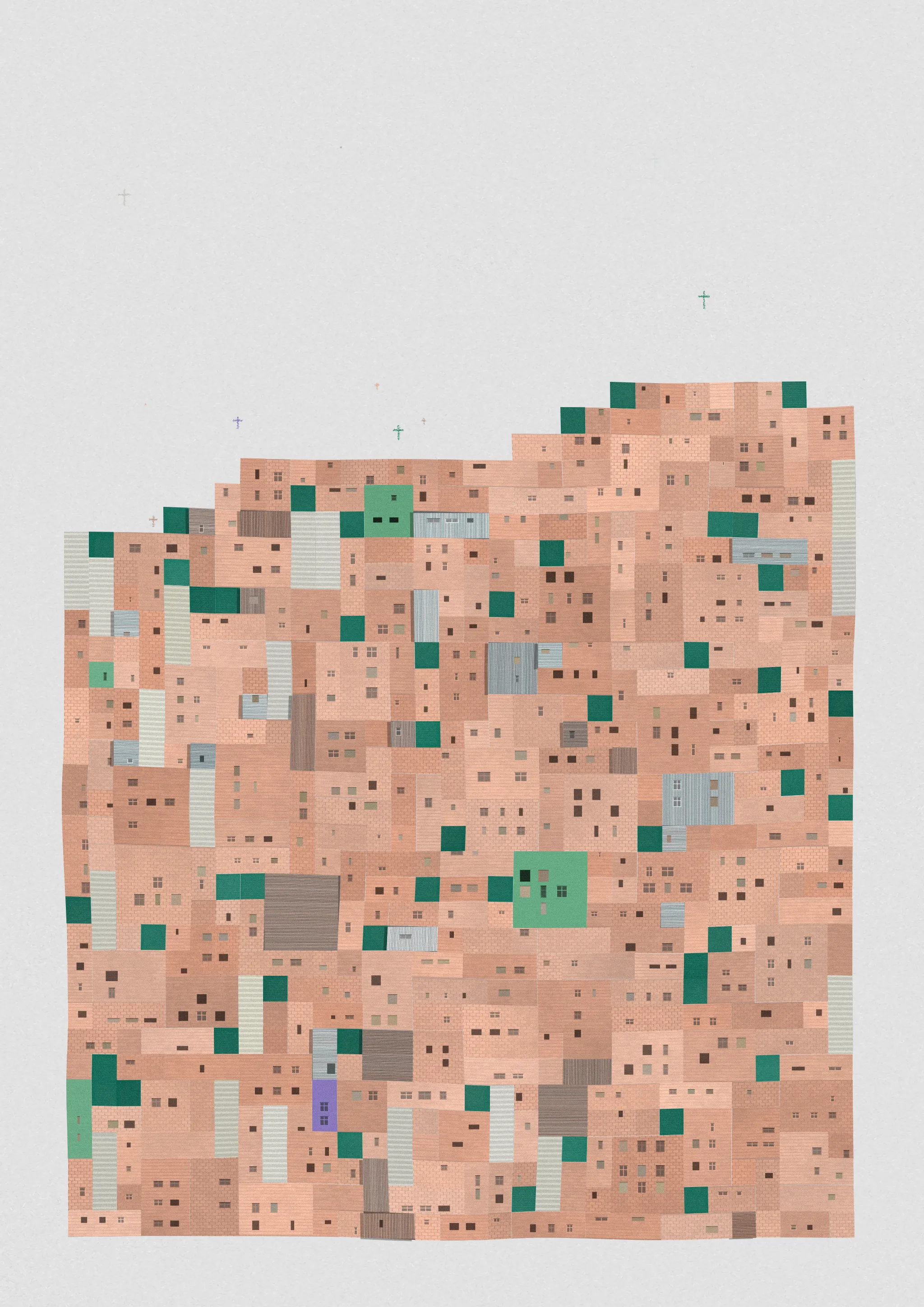 A generative project inspired by slums and all forms of unplanned urban areas.NaN

High res image: https://256art.s3.eu-central-1.amazonaws.com/mainnet/0xd2e9c0896772071cfc87aa455bcef4a794455900/max/8.png
Live view: https://256art.s3.eu-central-1.amazonaws.com/mainnet/0xd2e9c0896772071cfc87aa455bcef4a794455900/html_files/8.html