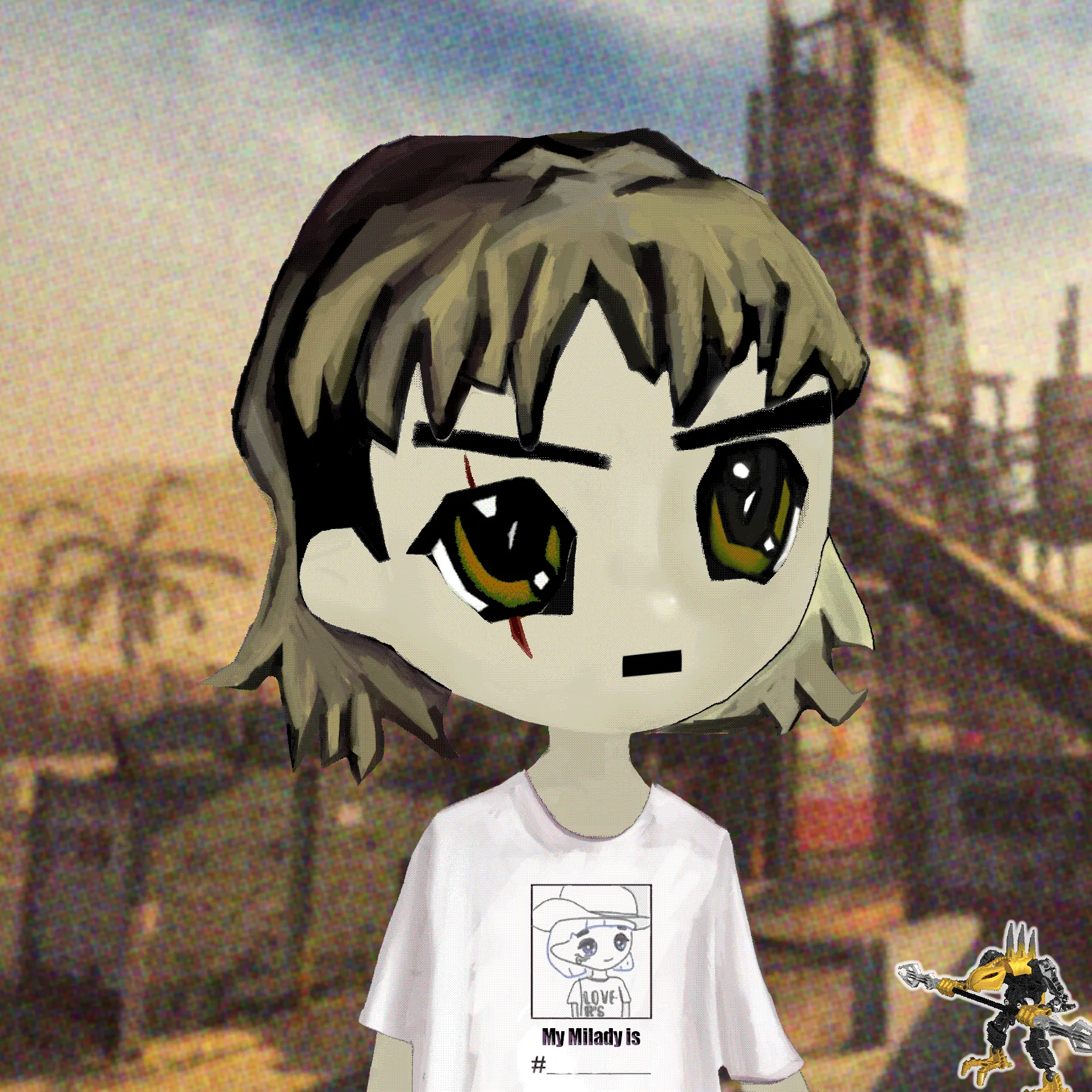 Redacted Remilio Babies is a collection of 10,000 neochibi pfpNFT's expanding the Milady Maker paradigm with the introduction of young J.I.T. energy and schizophrenic reactionary aesthetics. We are #REMILIONAIREs.