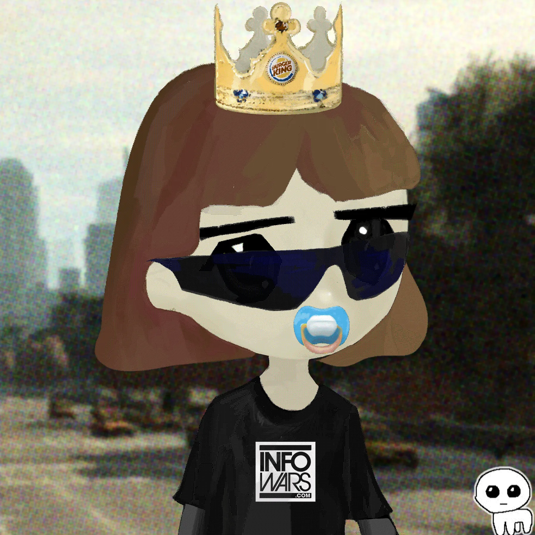 Redacted Remilio Babies is a collection of 10,000 neochibi pfpNFT's expanding the Milady Maker paradigm with the introduction of young J.I.T. energy and schizophrenic reactionary aesthetics. We are #REMILIONAIREs.