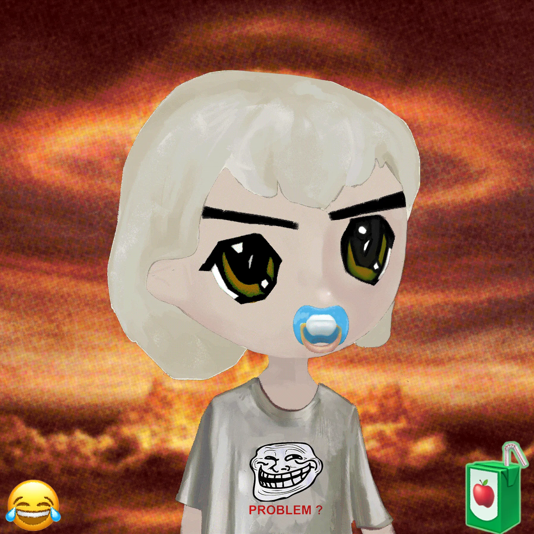 Redacted Remilio Babies is a collection of 10,000 neochibi pfpNFT's expanding the Milady Maker paradigm with the introduction of young J.I.T. energy and schizophrenic reactionary aesthetics. We are #REMILIONAIREs.