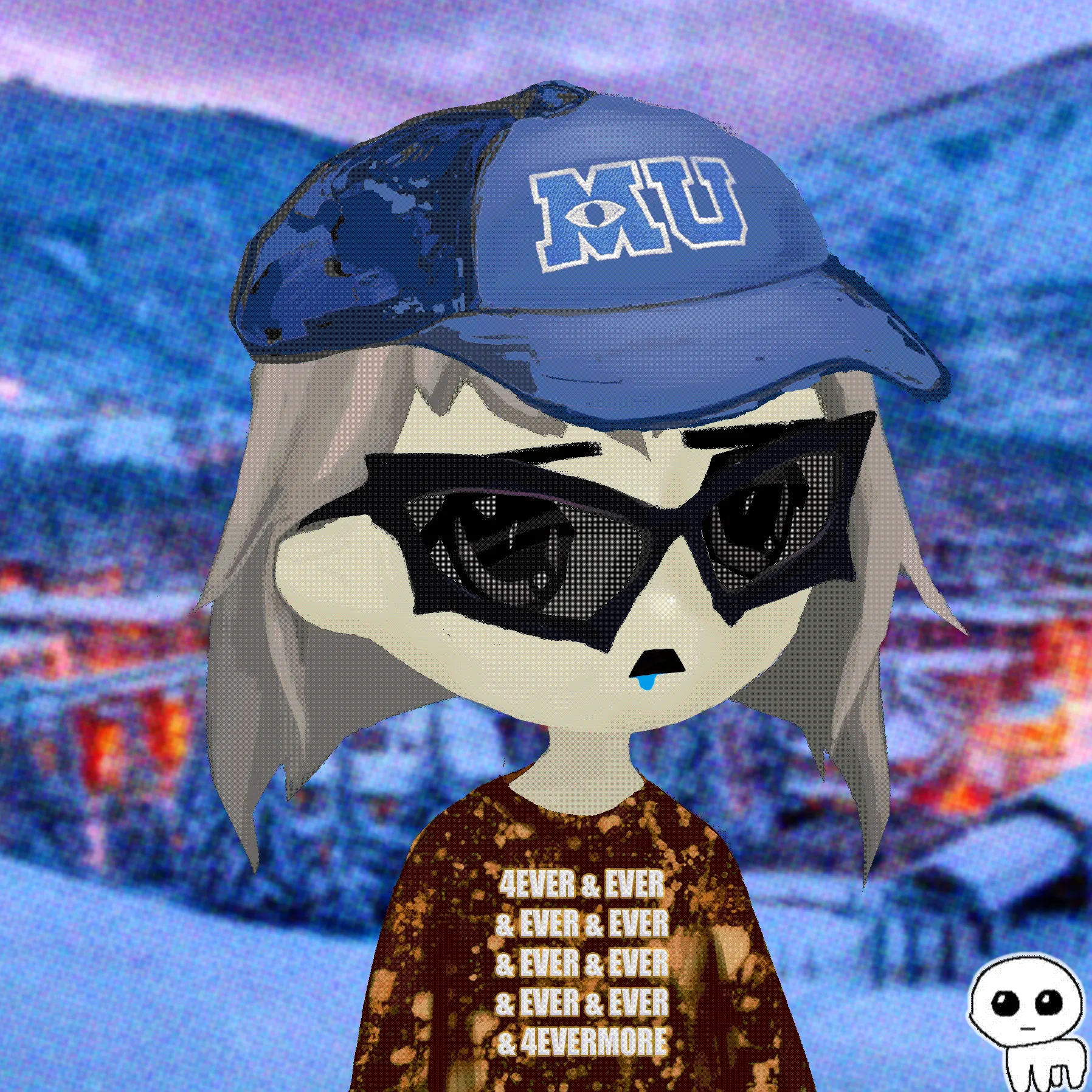 Redacted Remilio Babies is a collection of 10,000 neochibi pfpNFT's expanding the Milady Maker paradigm with the introduction of young J.I.T. energy and schizophrenic reactionary aesthetics. We are #REMILIONAIREs.