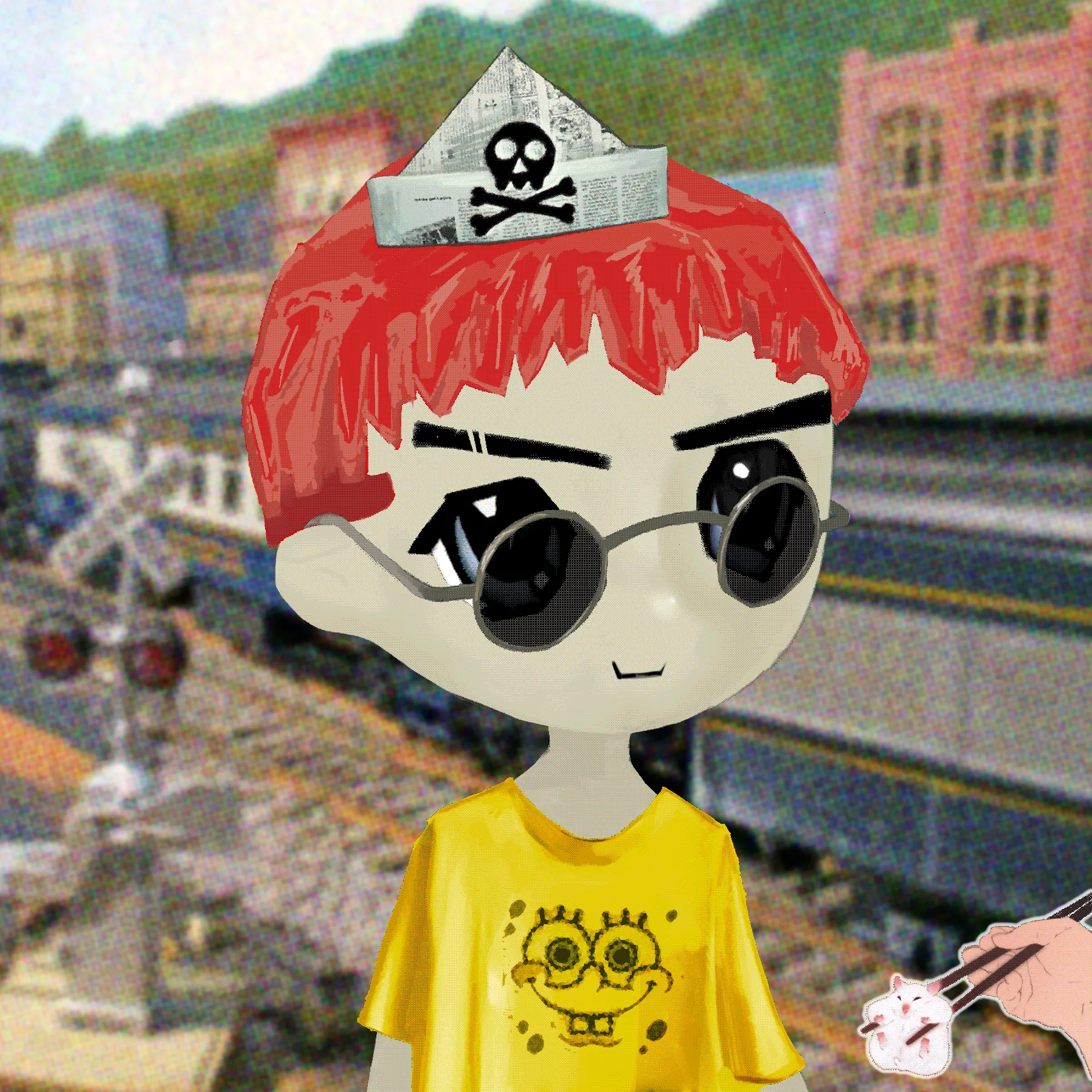Redacted Remilio Babies is a collection of 10,000 neochibi pfpNFT's expanding the Milady Maker paradigm with the introduction of young J.I.T. energy and schizophrenic reactionary aesthetics. We are #REMILIONAIREs.