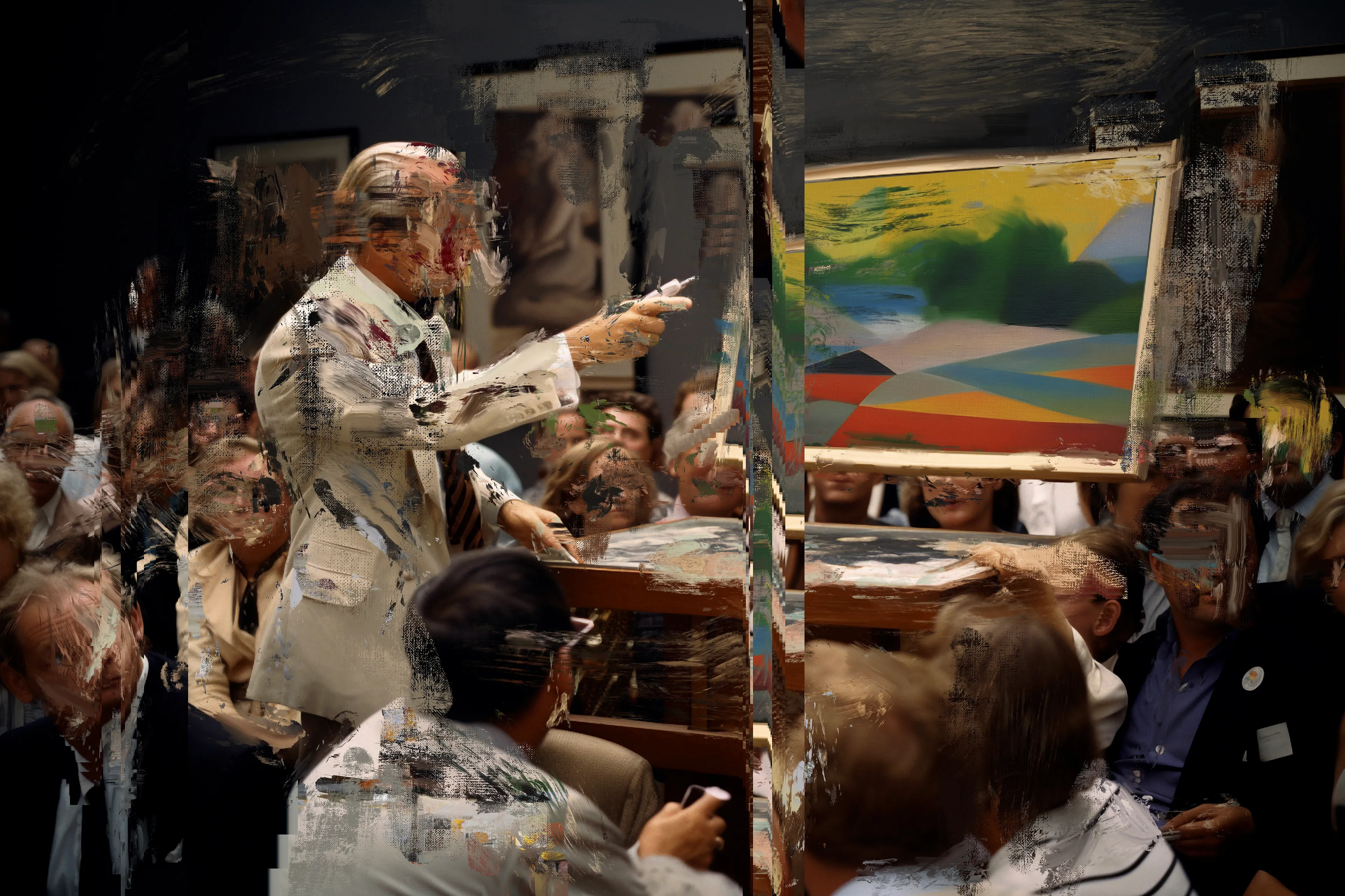 The Painting Academy 

A Lecture on Soft Geometric Landscape Painting

Combining AI and digital painting