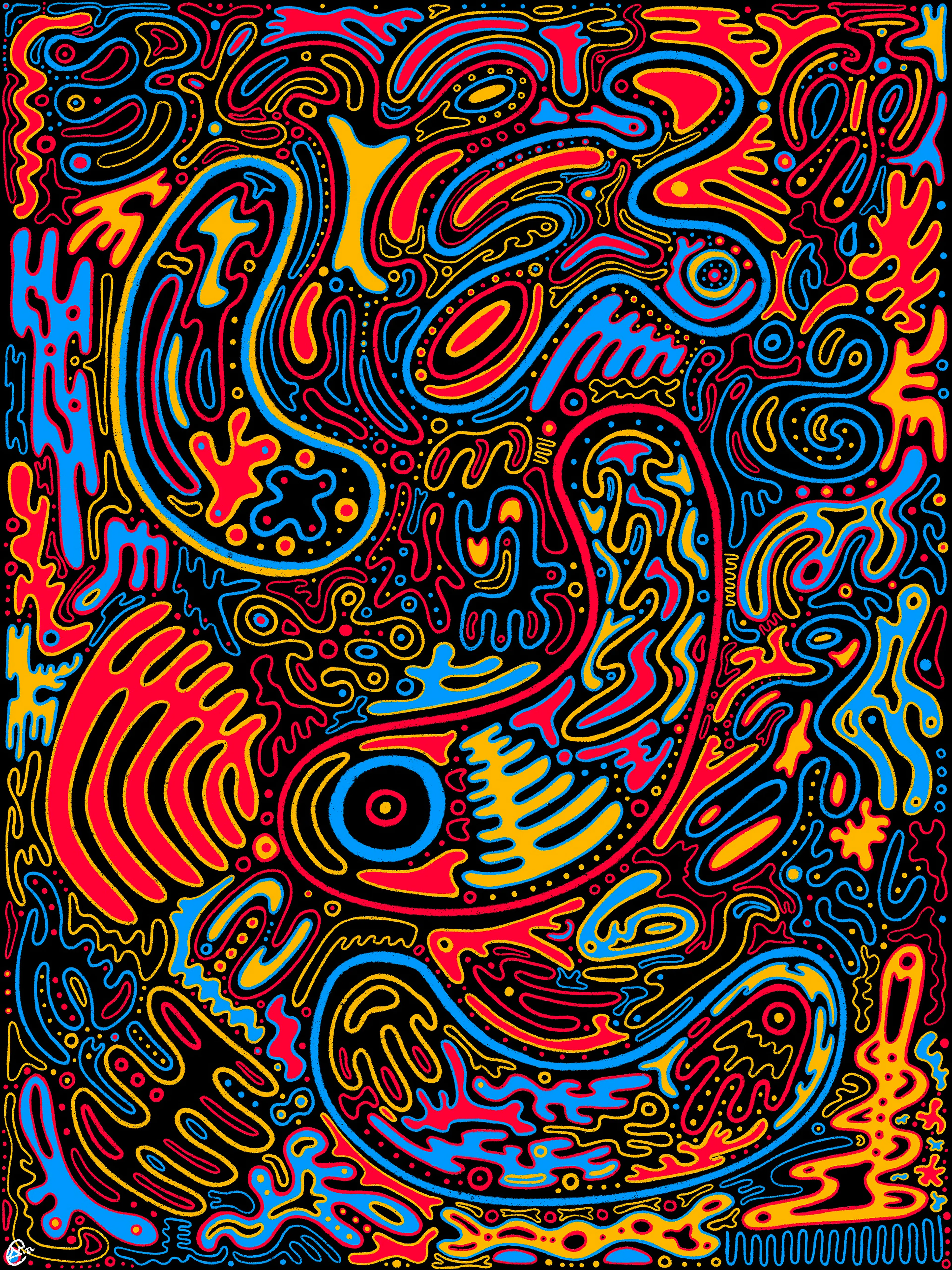 see the definition on nuclear

The sixth doodle created by Shay The Surrealist.