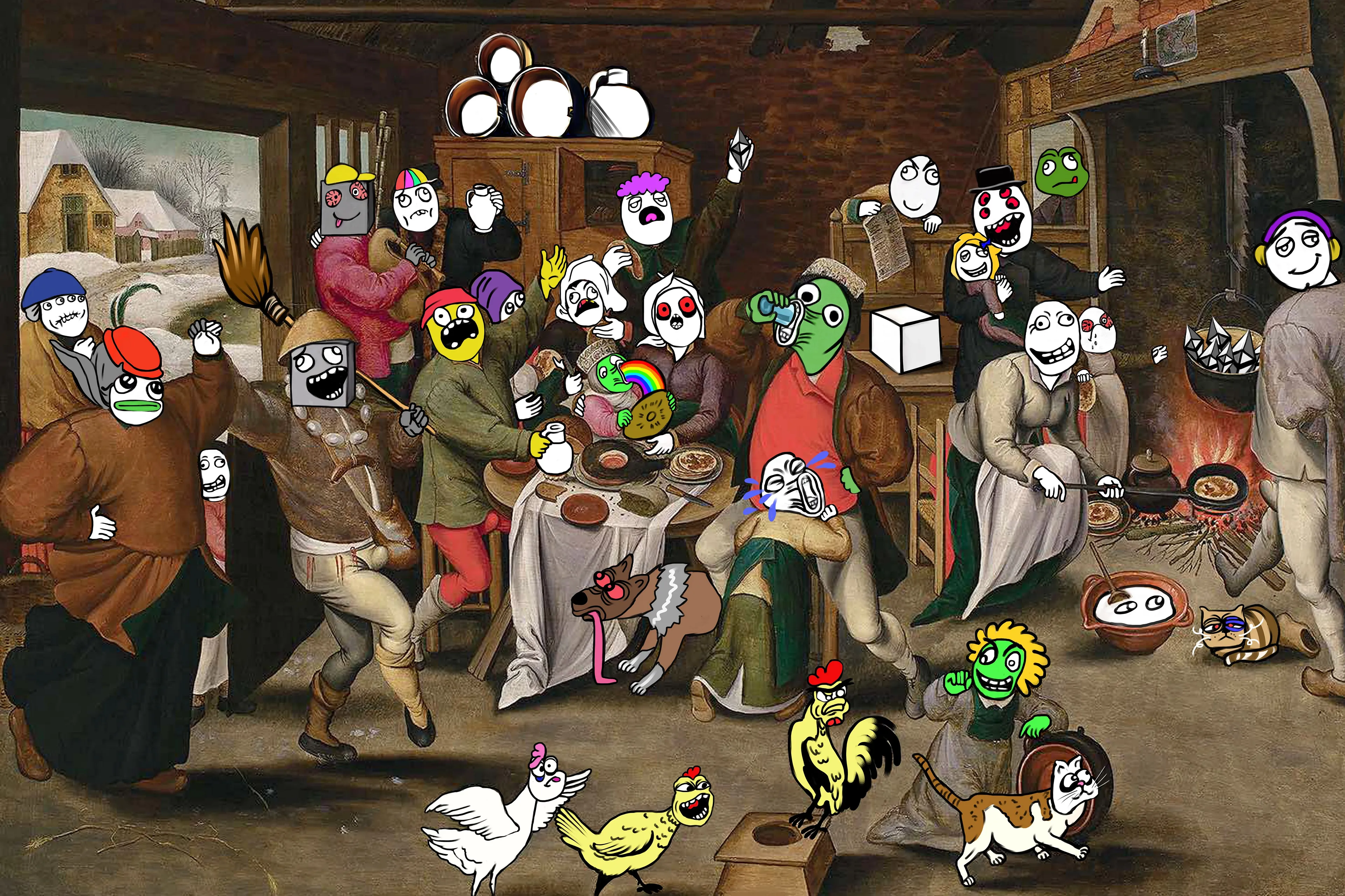 The friendliest community that no doubt knows how to best have fun.  Four hundred years ago or now, the Derage community in any era knows how to have fun.

by @1qb1ll1on