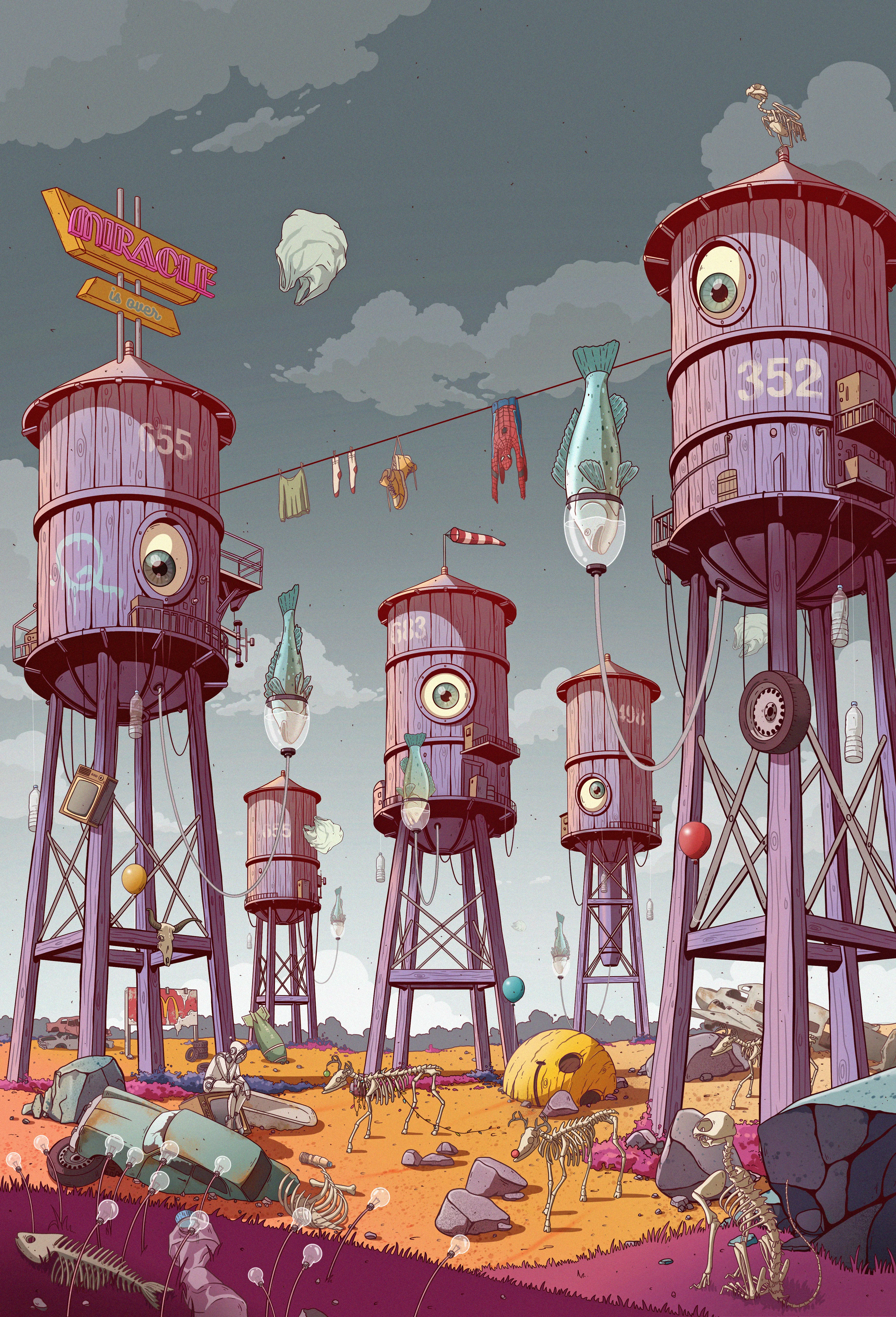 In fading light, the last breaths sigh,
Where once we walked, now shadows lie.
The earth, though scarred, will find its way,
As human departs, the wild will sway.

The trees will dance, the rivers flow,
In silence deep, new life will grow.
Though we are gone, the planet breathes,
A whispered hope in dying leaves.


3492x5130 px
300 dpi