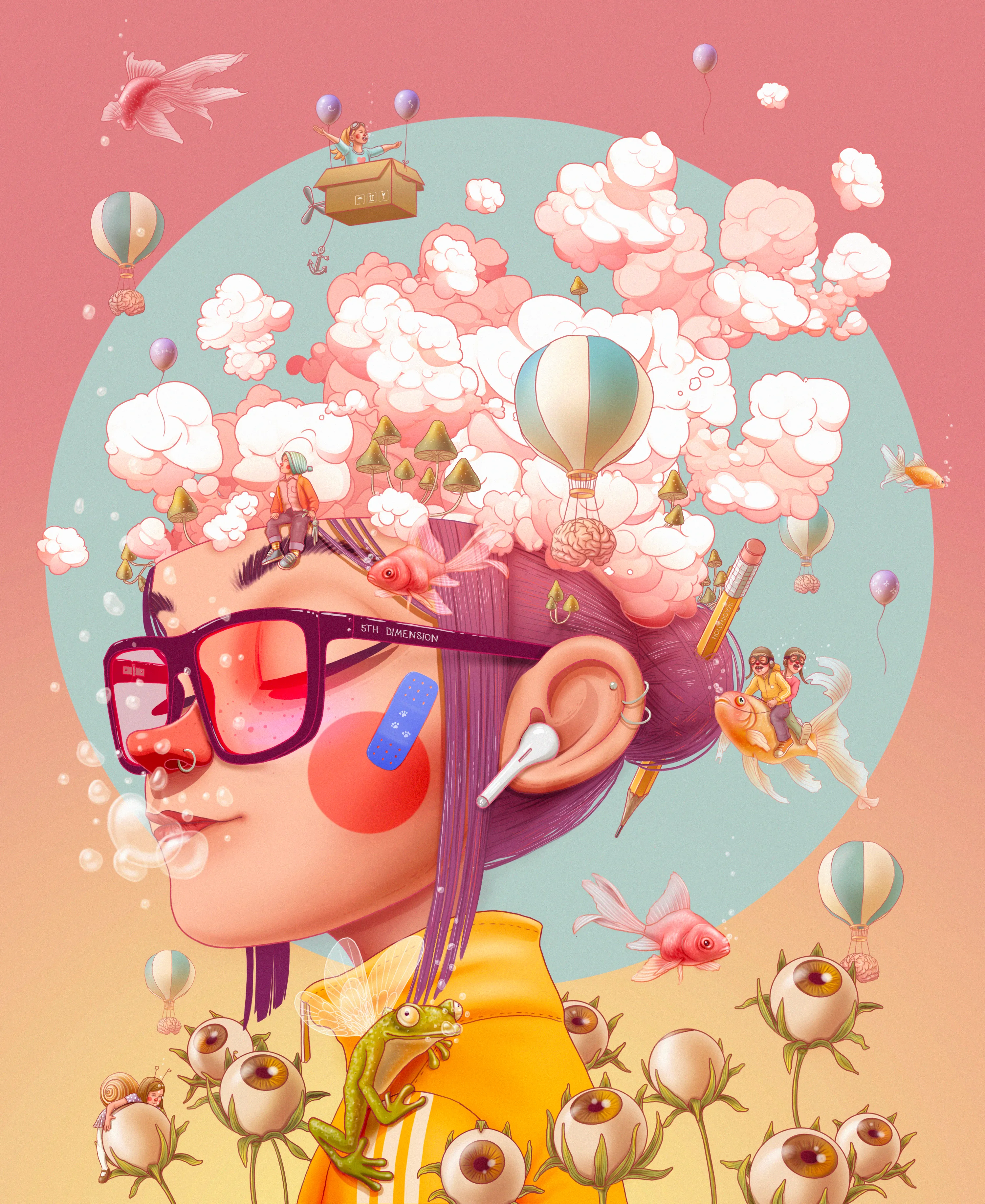 Imagine being a child again and going to the world’s biggest playground. There is an unlimited supply of high flying things, exhilarating toys, and magical plants and animals. Everything you could possibly want is in front of you.
Our minds are just like that playground.

Are you ready to play?


3000x3669 
300 dpi