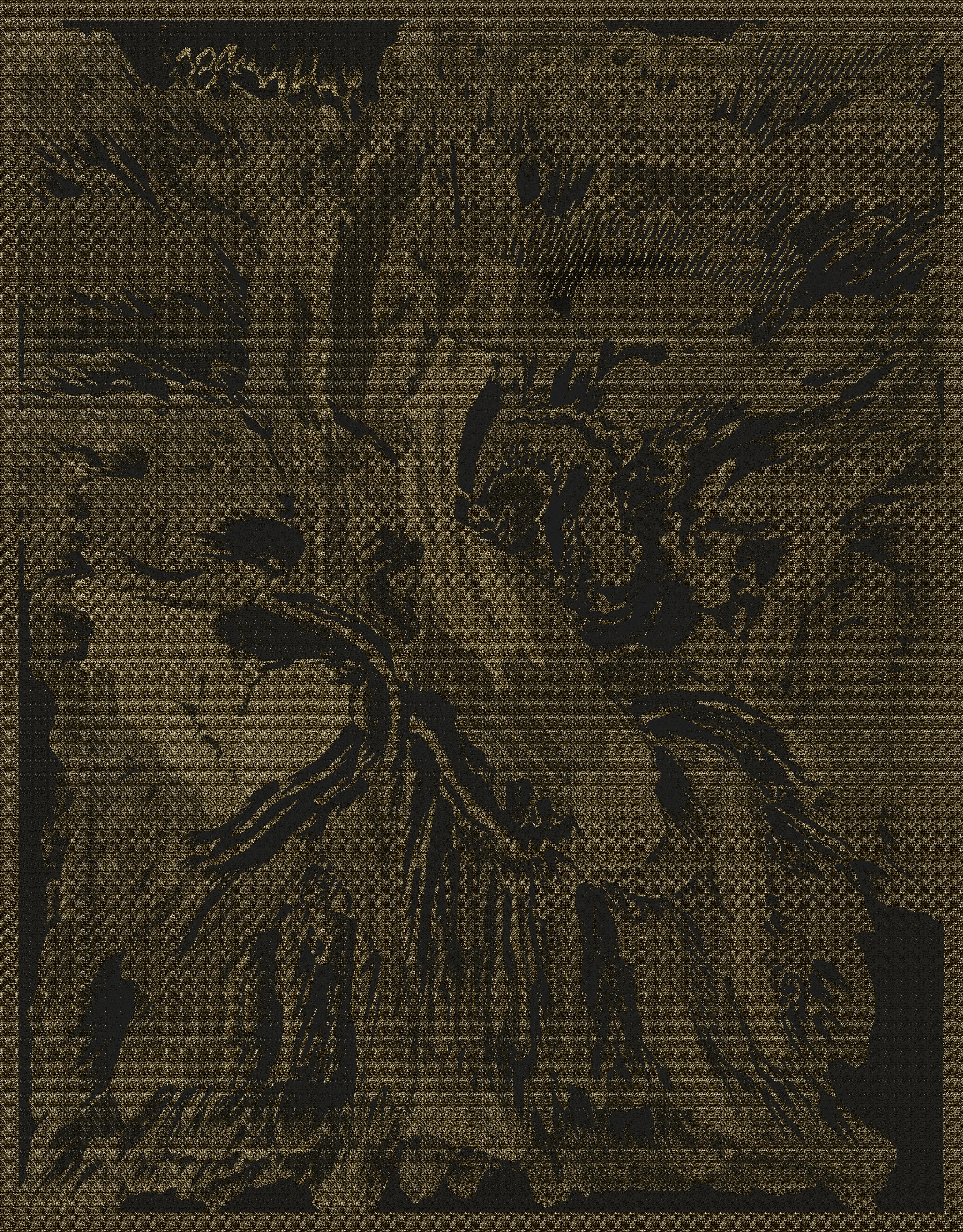Pencil drawing converted to digital  
Dynamic work