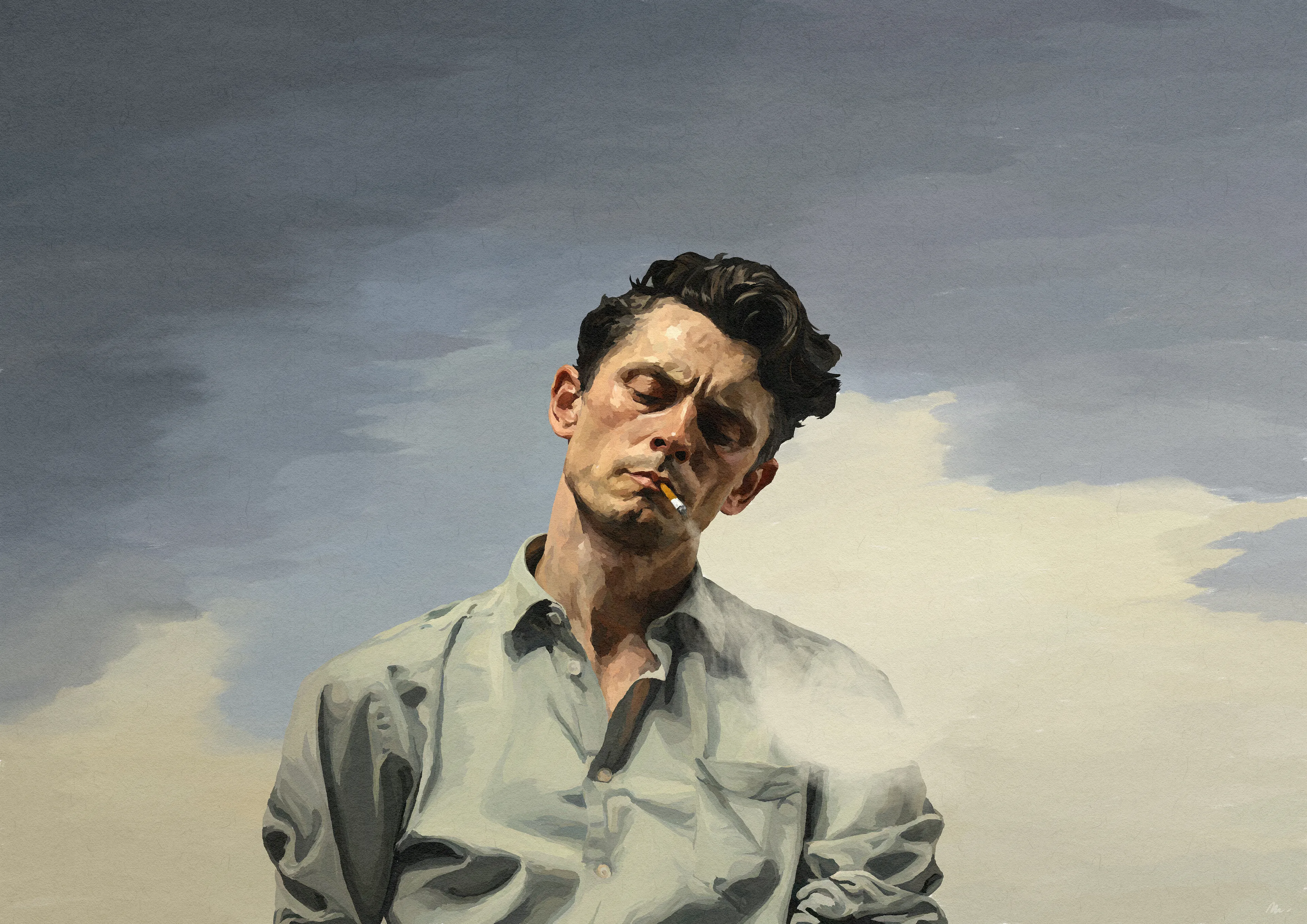 We think time erases.  
It isn’t true.  
It stacks ashes.  
Violence does not die; it hibernates in the bones of children.

Digital painting from the “Ashes of time” short-story project. 
Created, Written and Executed by Mannay (2025)