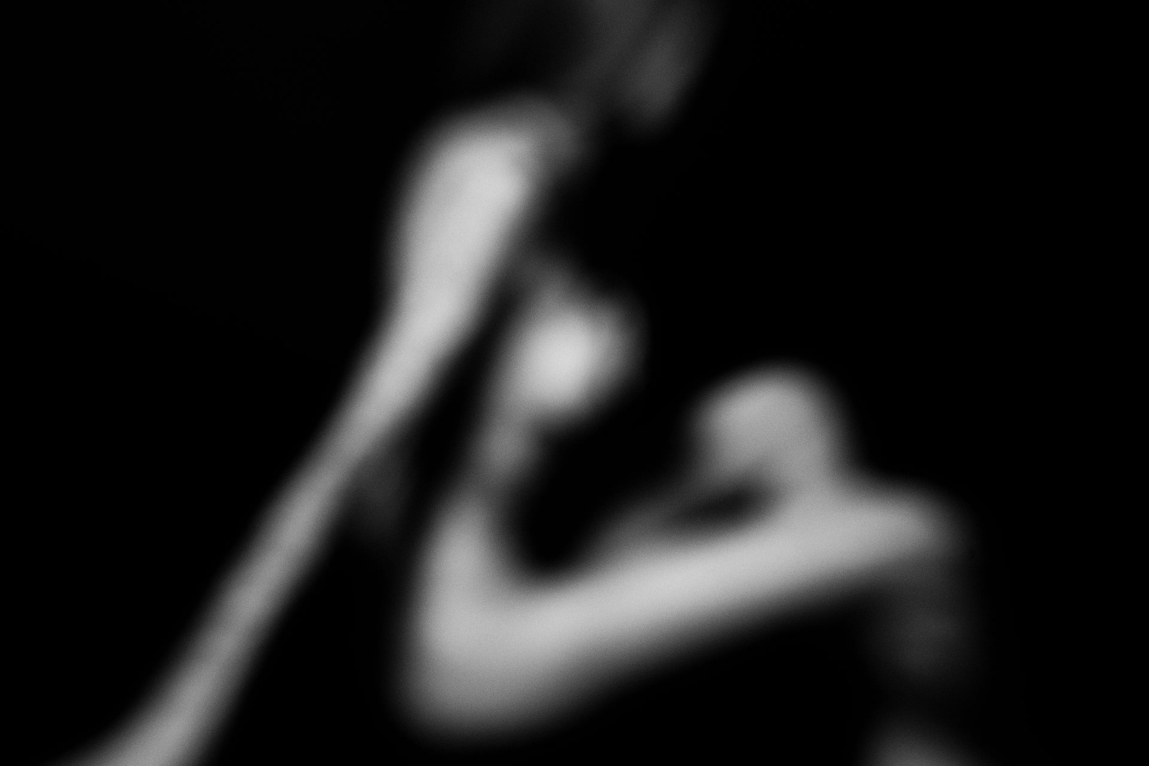 Figure Studies is a series of nude portraits that subverts the viewer’s expectations of the female form. Shot through glass, the images are distorted, even ghost-like. Though strange and unsettling, the forms remain familiar and beautiful. Light finds the bodies in the dark while holding the viewer at arm’s length, as if seen through a veil. 

Part of Caitlin Cronenberg’s Figure Studies collection. 
