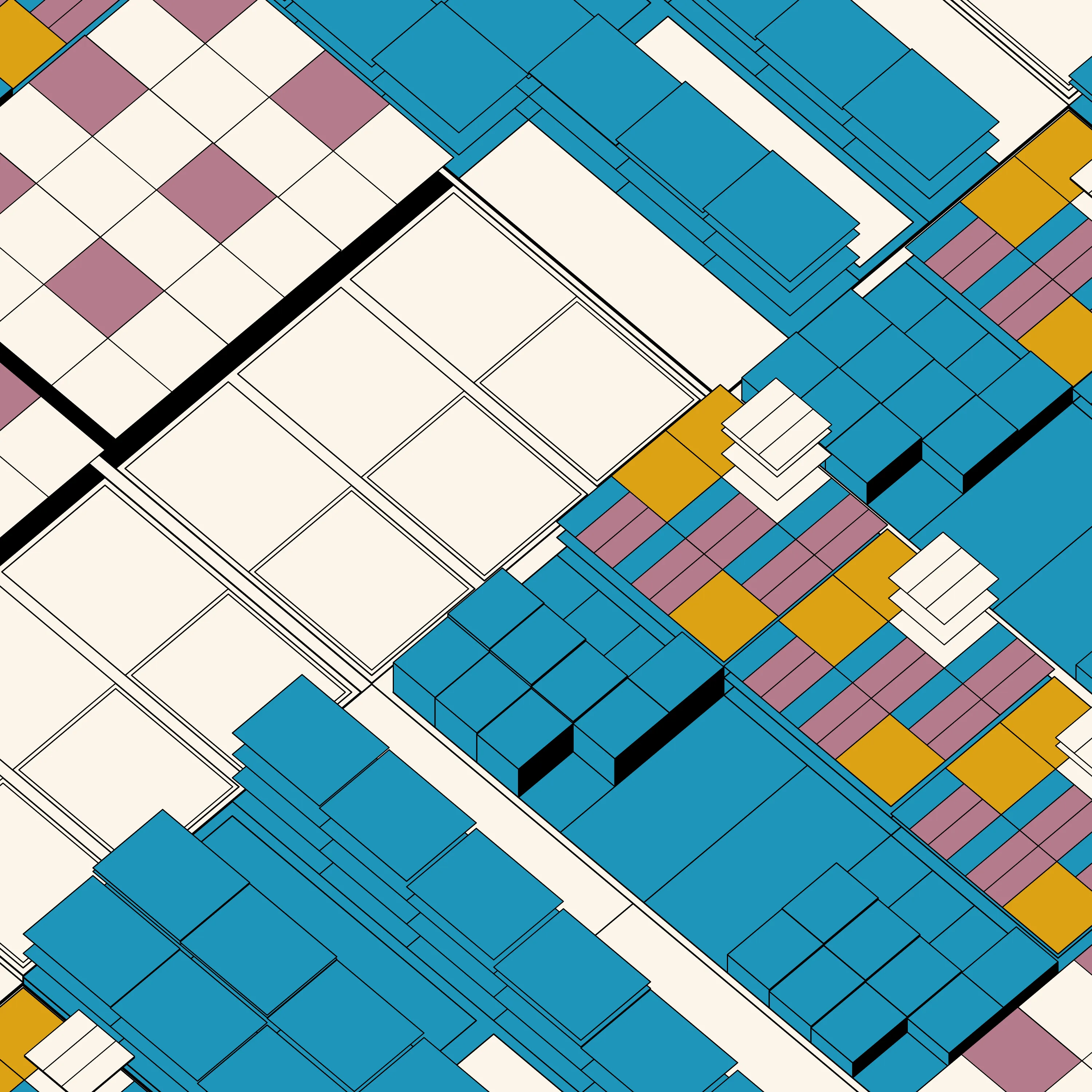 The Decagon is the infinitely evolving, always unique, and eternally open membership token of the Decaverse. Designed by Kjetil Golid.