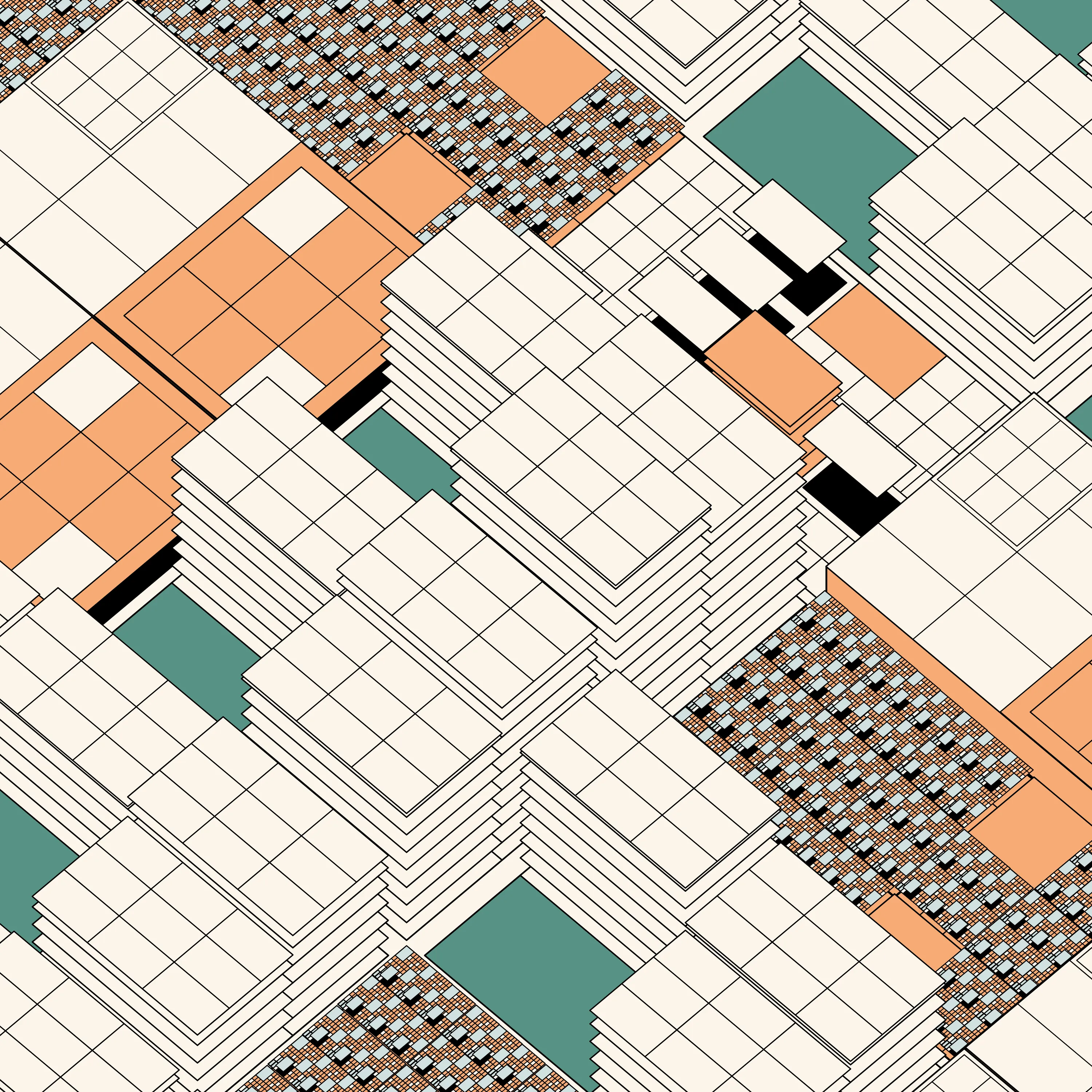 The Decagon is the infinitely evolving, always unique, and eternally open membership token of the Decaverse. Designed by Kjetil Golid.