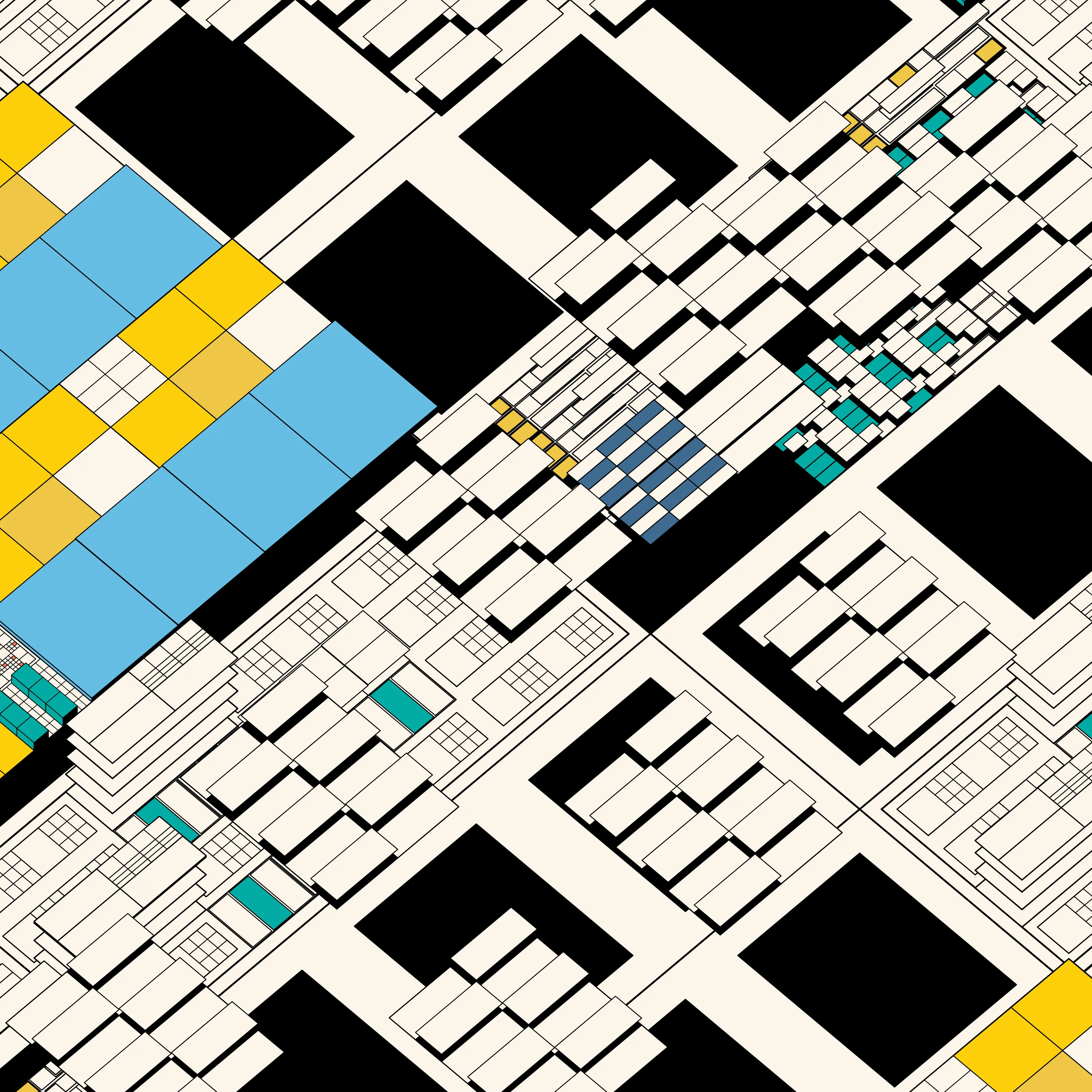 The Decagon is the infinitely evolving, always unique, and eternally open membership token of the Decaverse. Designed by Kjetil Golid.