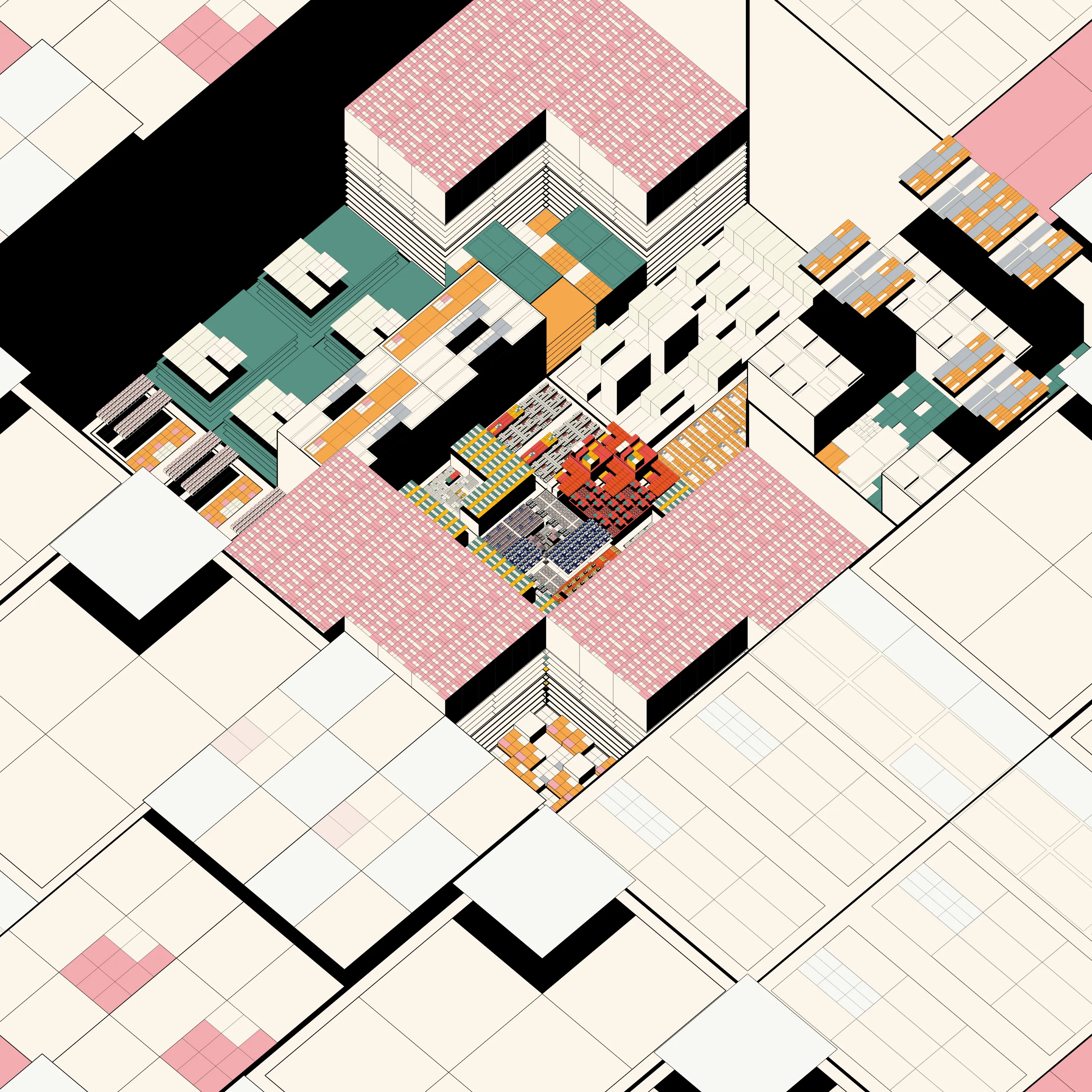 The Decagon is the infinitely evolving, always unique, and eternally open membership token of the Decaverse. Designed by Kjetil Golid.